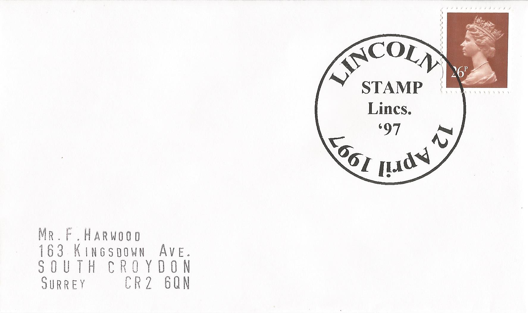 Stamp Lincs 97 Lincoln_10497