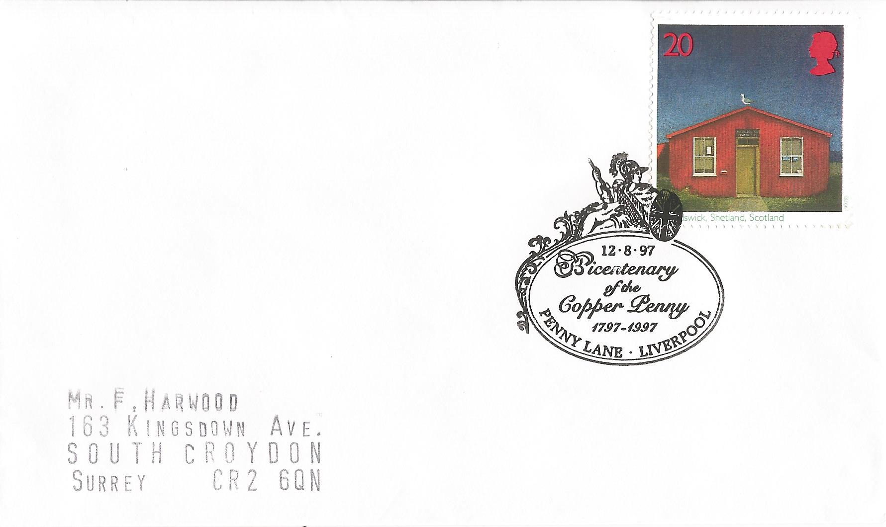 Bicentenary of the Copper Penny 1797 - 1997 Penny Lane Liverpool_10704