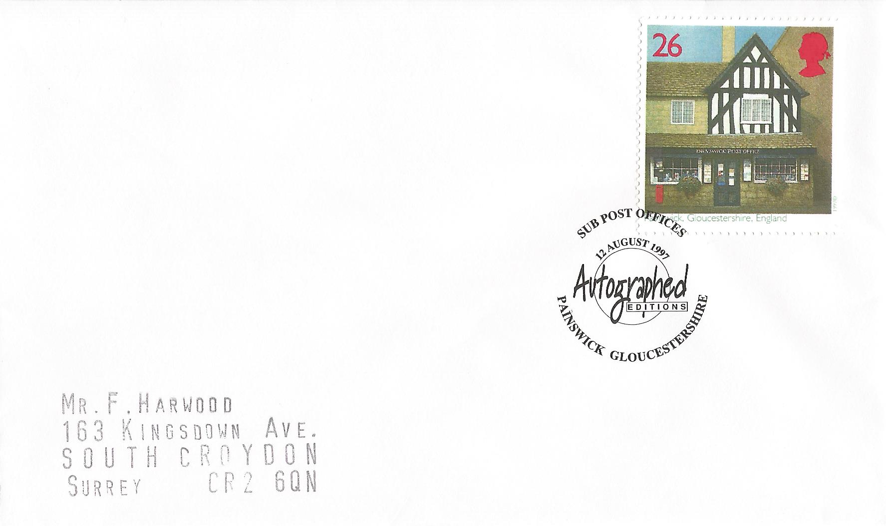 Sub Post Offices Autographed Editions Painswick Gloucestershire_10707