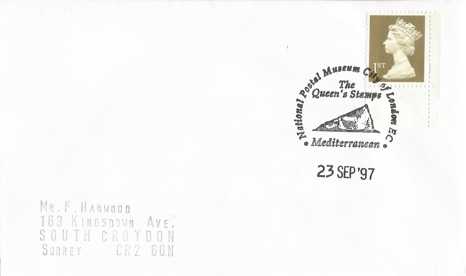 The Queen's Stamps Mediterranean National Postal Museum City of London EC_10771