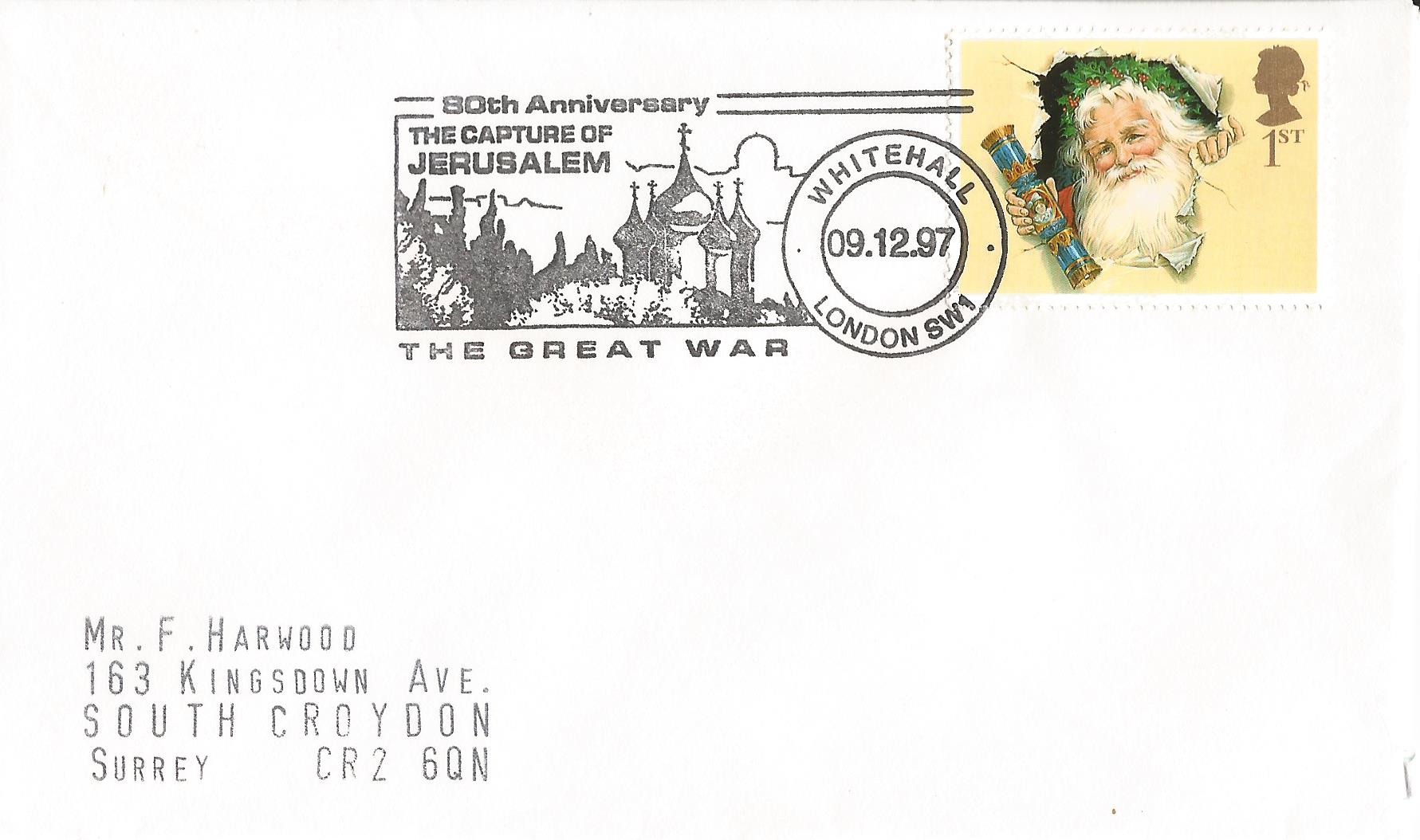 80th Anniversary The Capture of Jerusalem The Great War Whitehall London SW1_10901