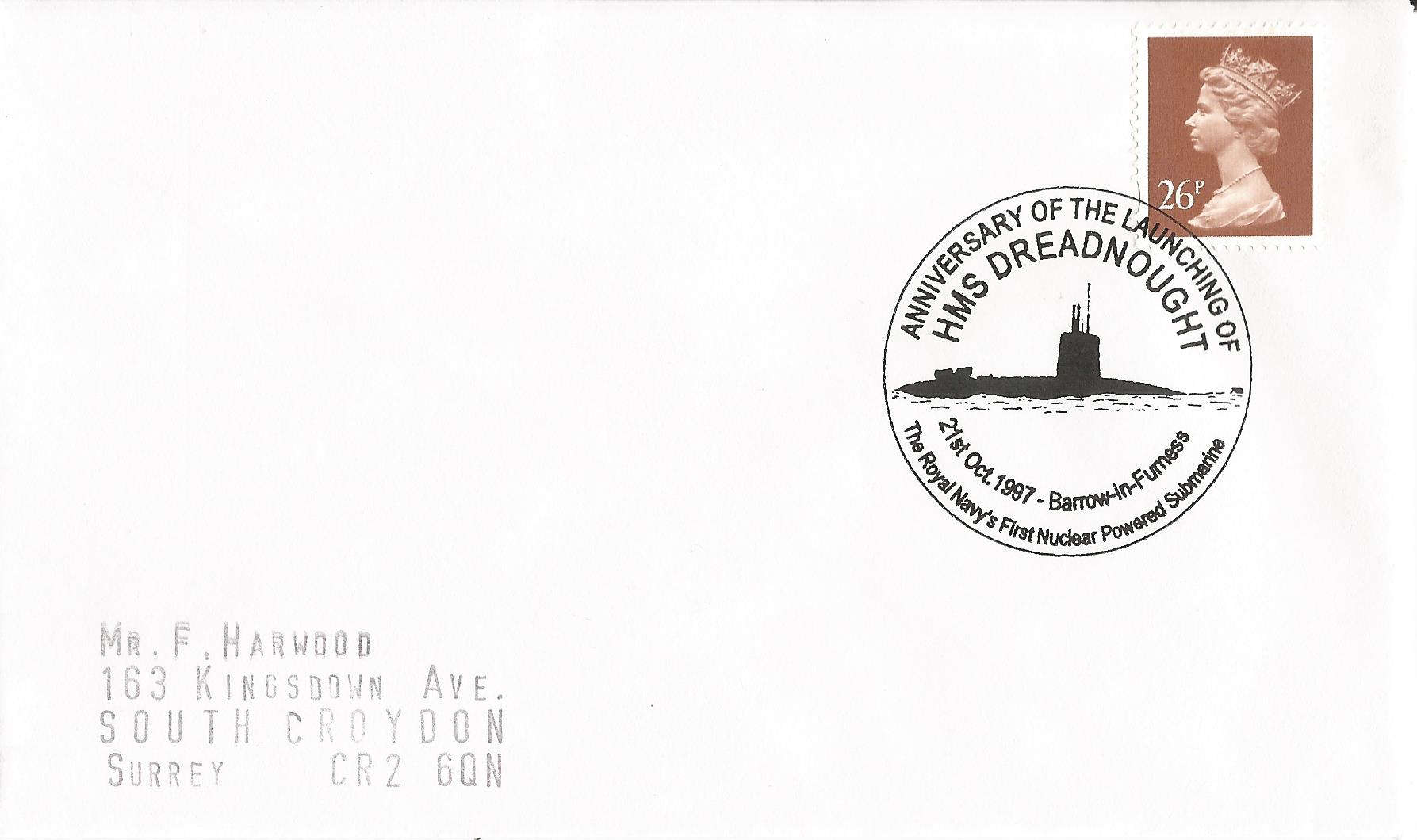 Anniversary of The Launching of HMS Dreadnought The Royal Navy's First Nuclear Powered Submarine Barrpow in Furness_10790