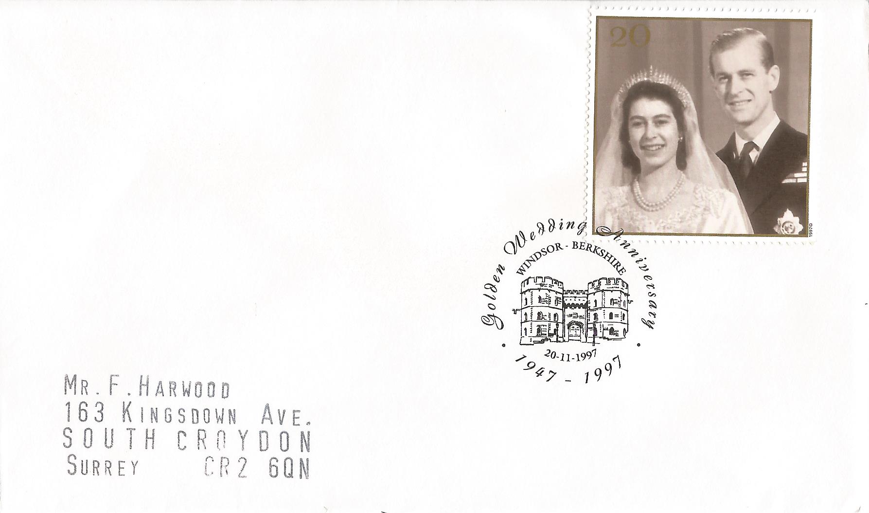 Golden Wedding Anniversary 1947-1997 Windsor Berkshire_10888