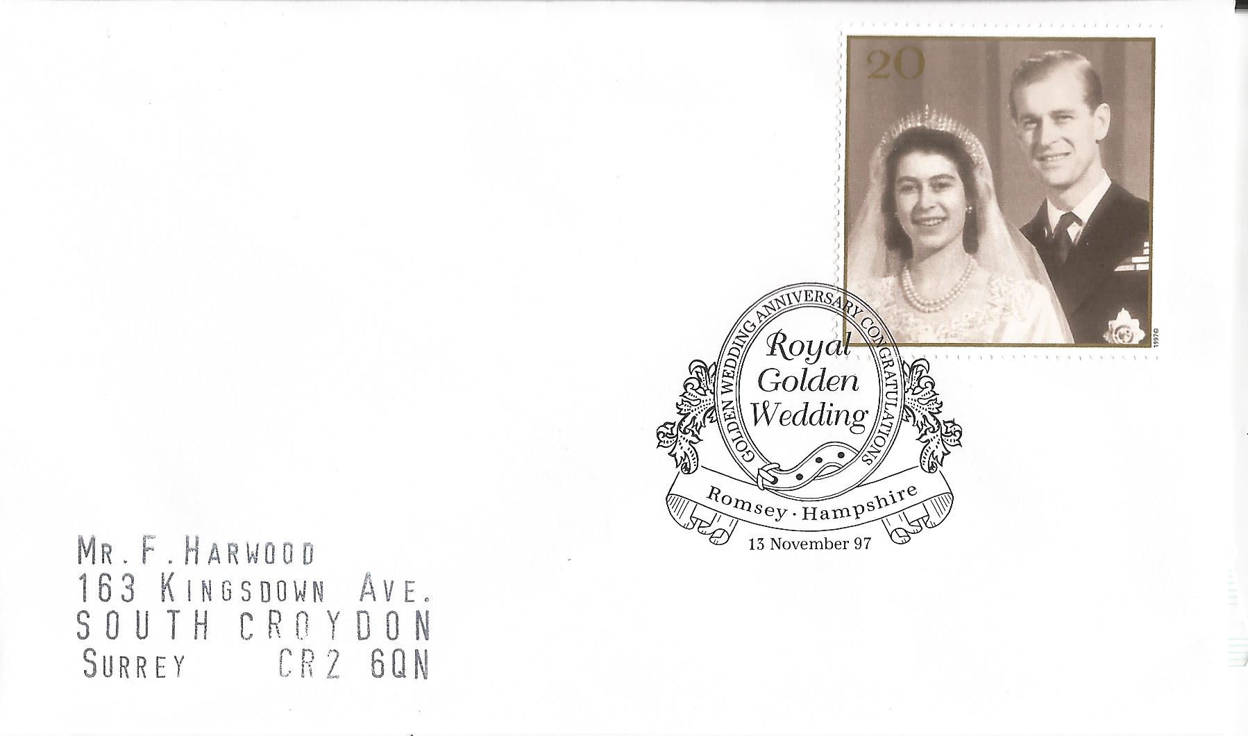 Golden Wedding Anniversary Congratulations Royal Golden Wedding Romsey Hampshire_10864