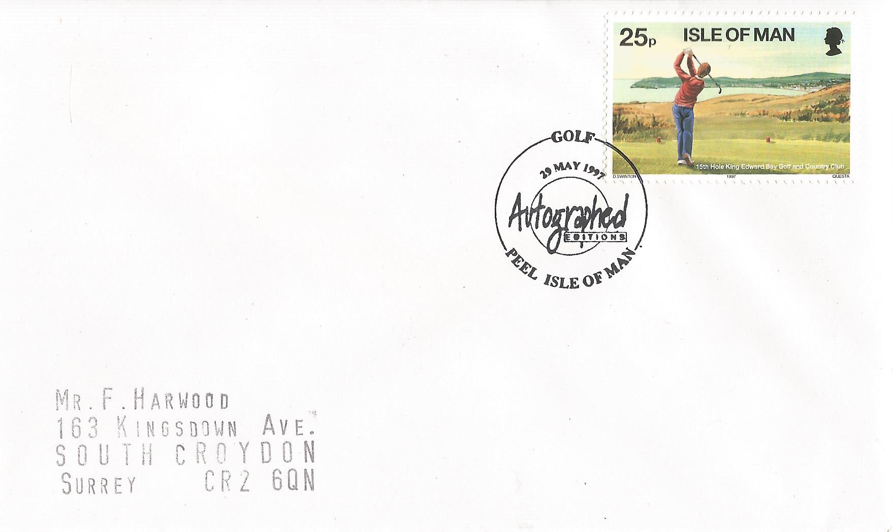 Golf Autographed Editions Peel Isle of Man_M345