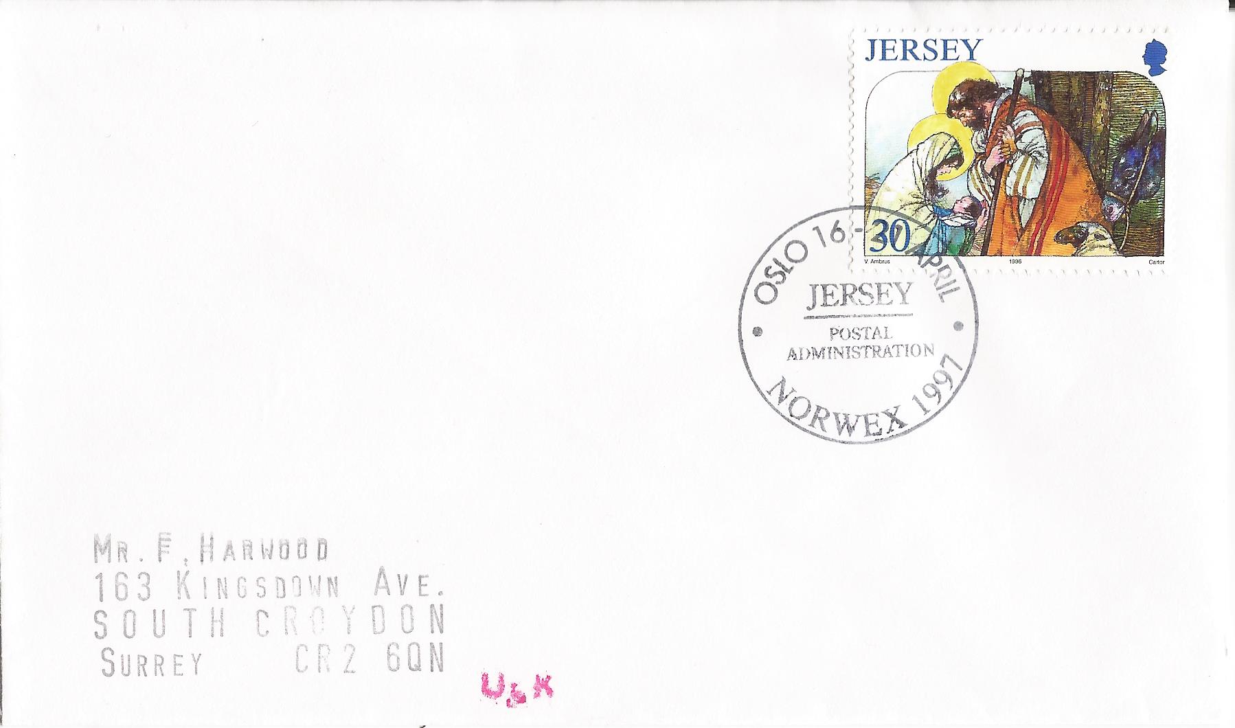 Oslo 16-21 April Norwex 1997 Jersey Postal Administration_J251