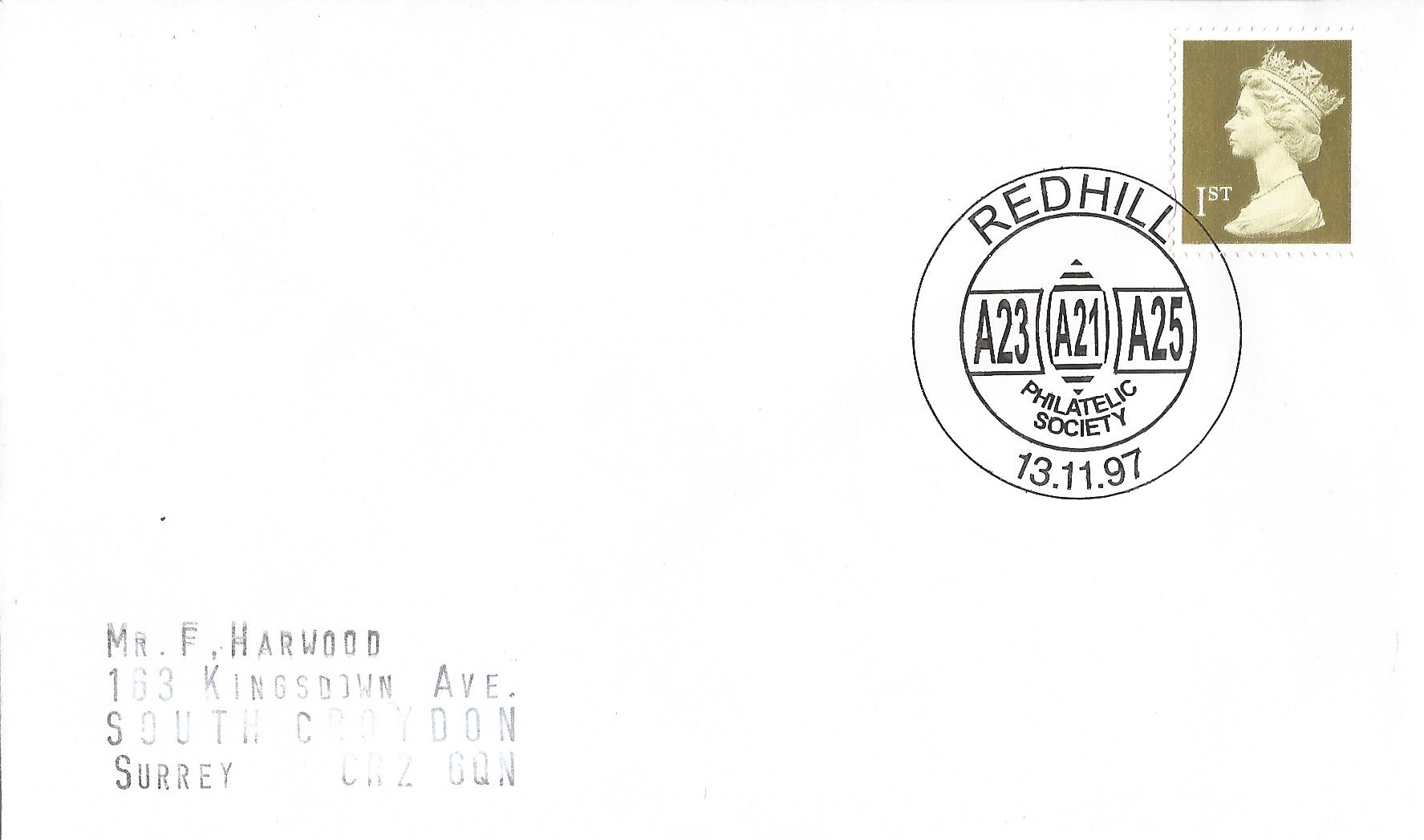 Redhill Philatelic Society A23 A21 A25 _10862