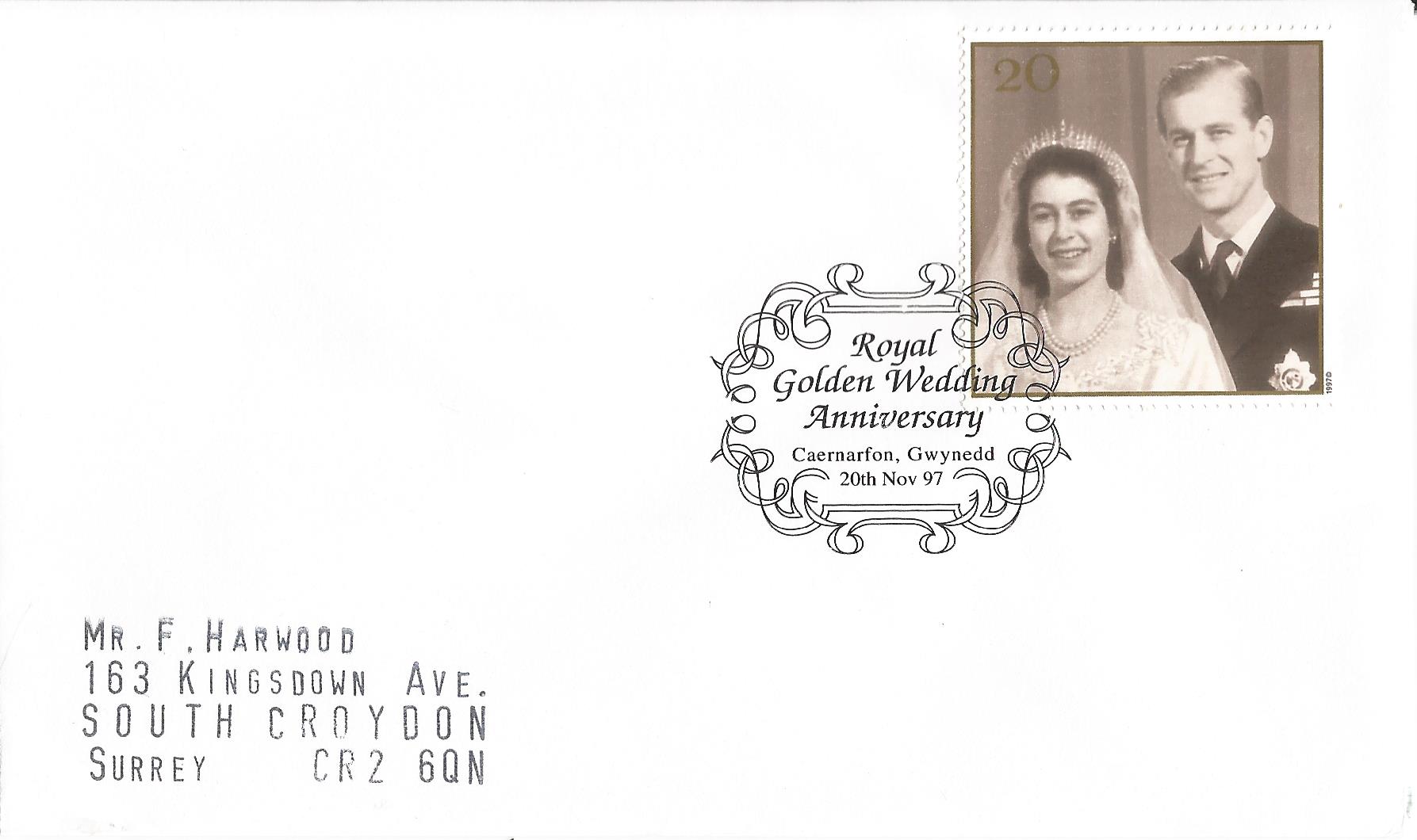 Royal Golden Wedding Anniversary Caernarfon Gwynedd_10883
