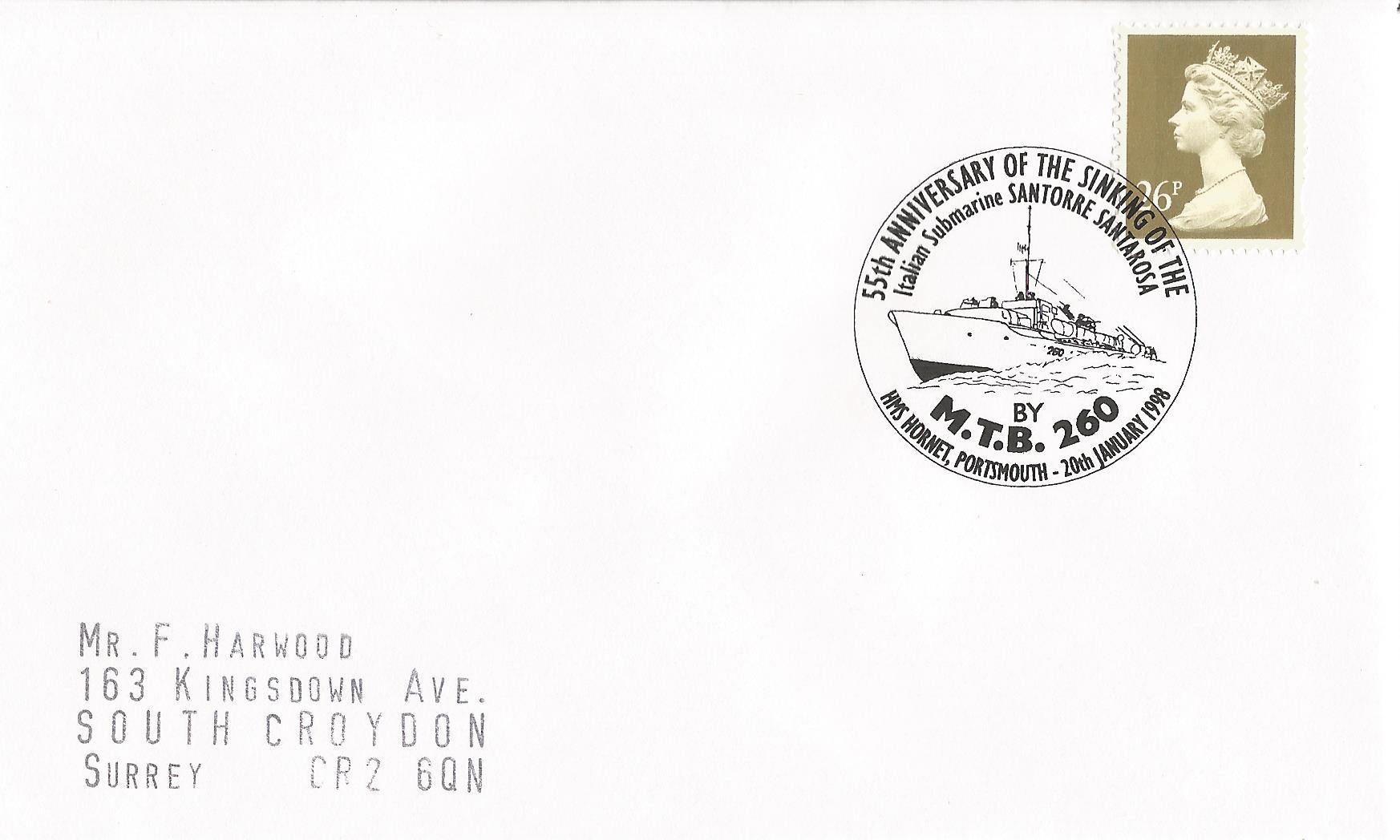 55th Anniversary of the Sinking of the Italian Submarine Santorre Santarosa by M.T.B. 260 HMS Hornet Portsmouth_10938
