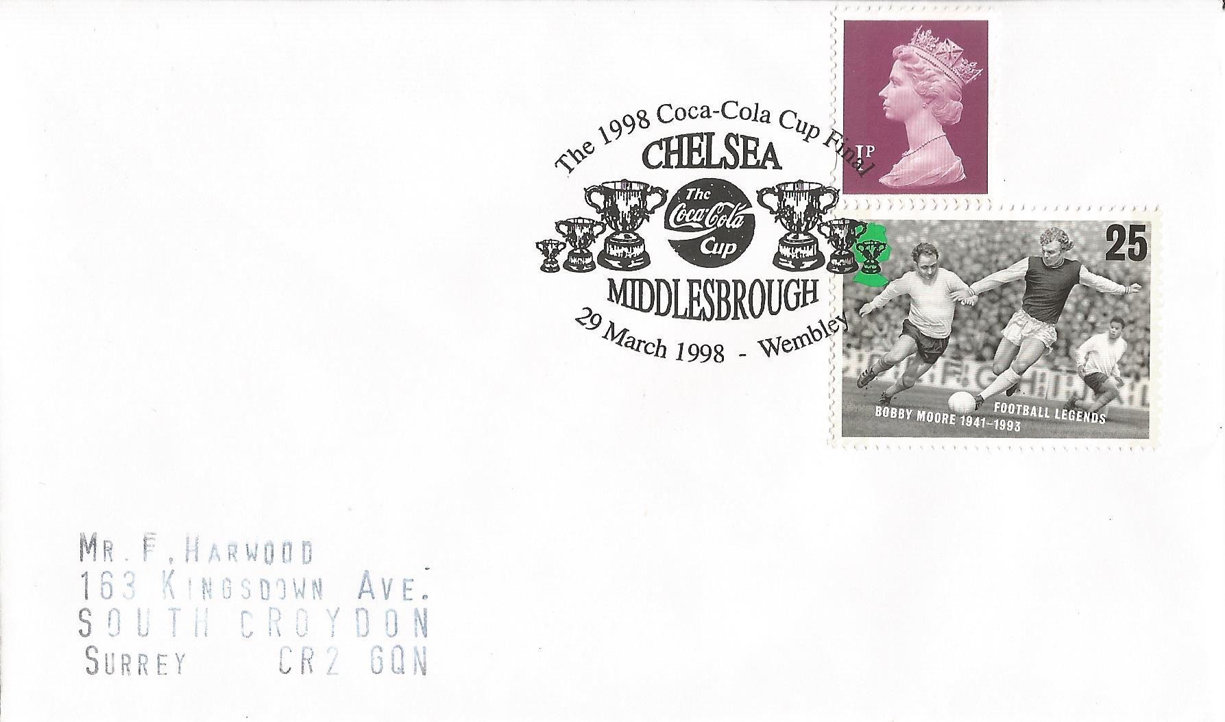 The 1998 Coca-Cola Cup Final Chelsea Middlesborough Wembley_11092