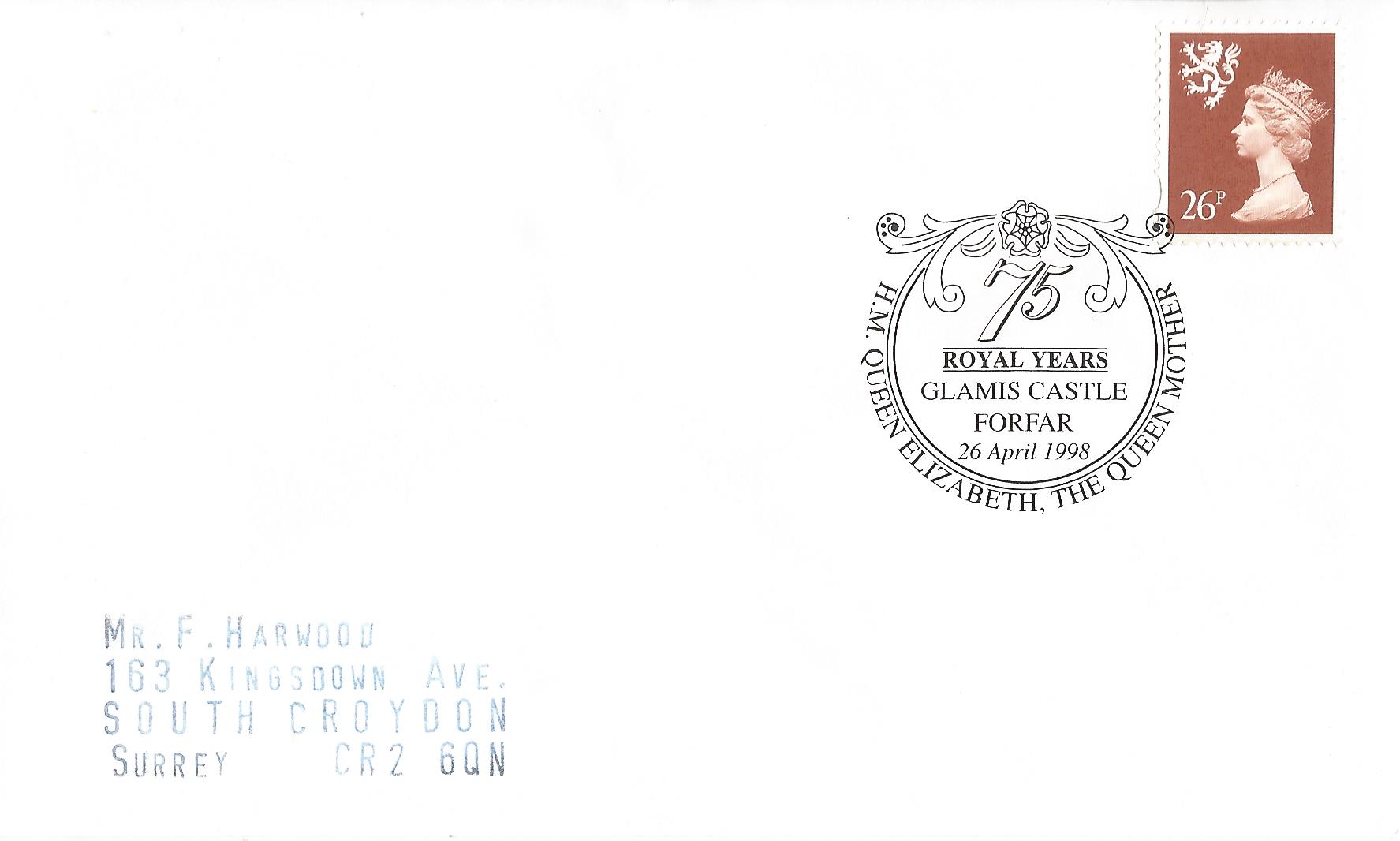 75 Royal Years HM Queen Elizabeth The Queen Mother Glamis Castle Forfar_11150