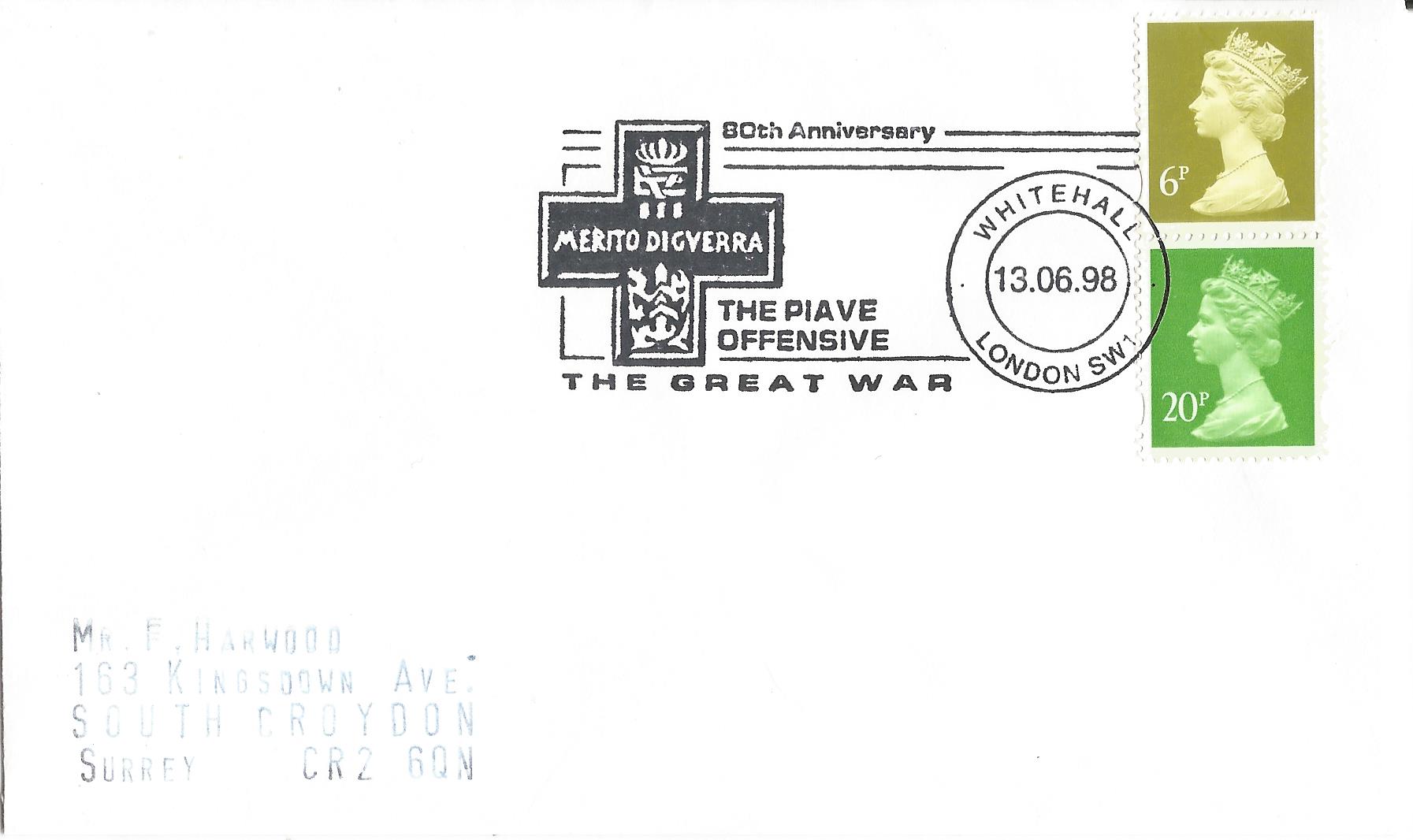 80th Anniversary the Great War The Piave Offensive Whitehall London SW1_11186