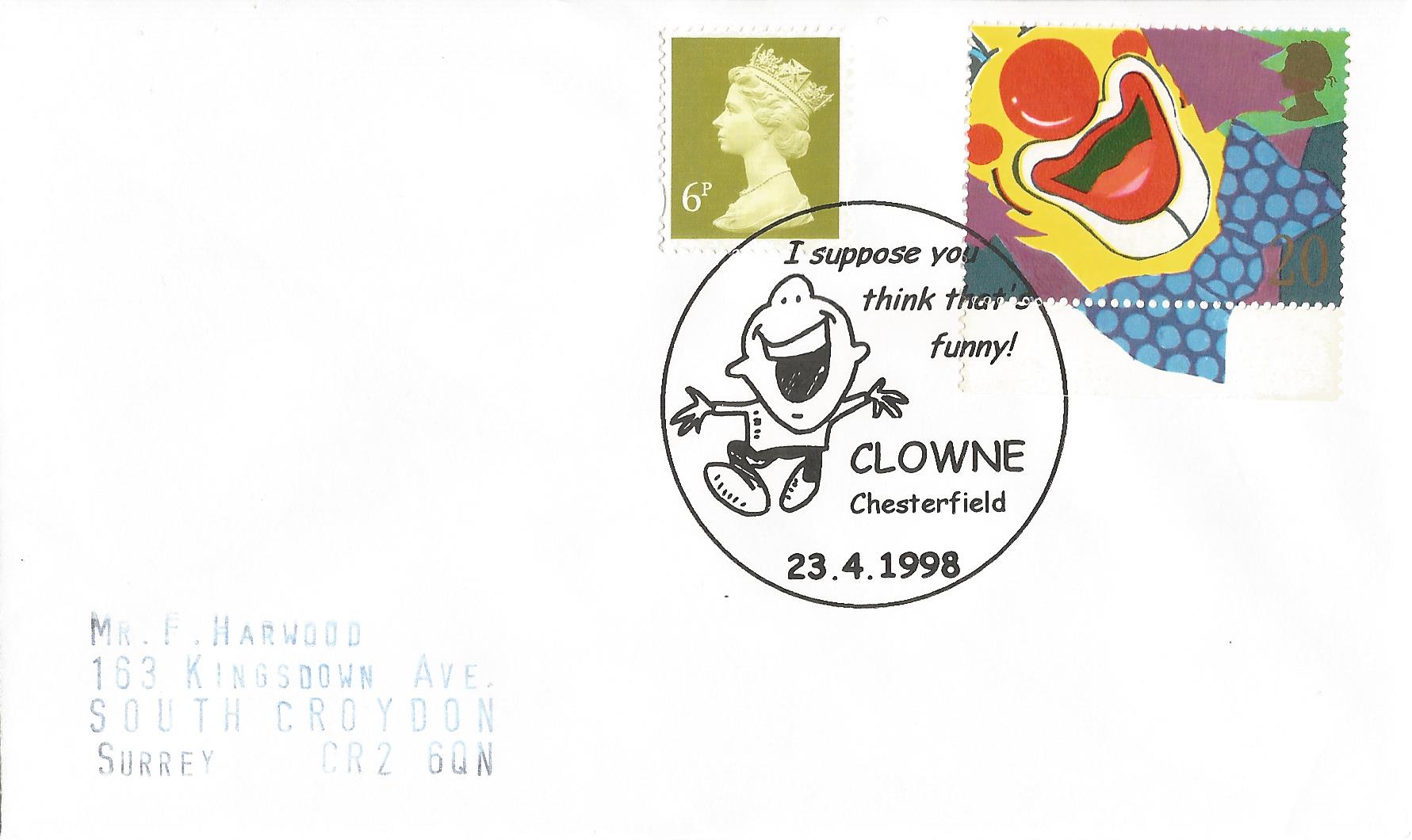 I suppose you think that's funny Clowne Chesterfield_11133