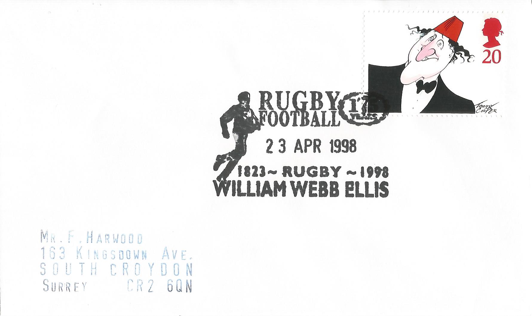 Rugby Football 175 years 1823 1998 William Webb Ellis Rugby_11141