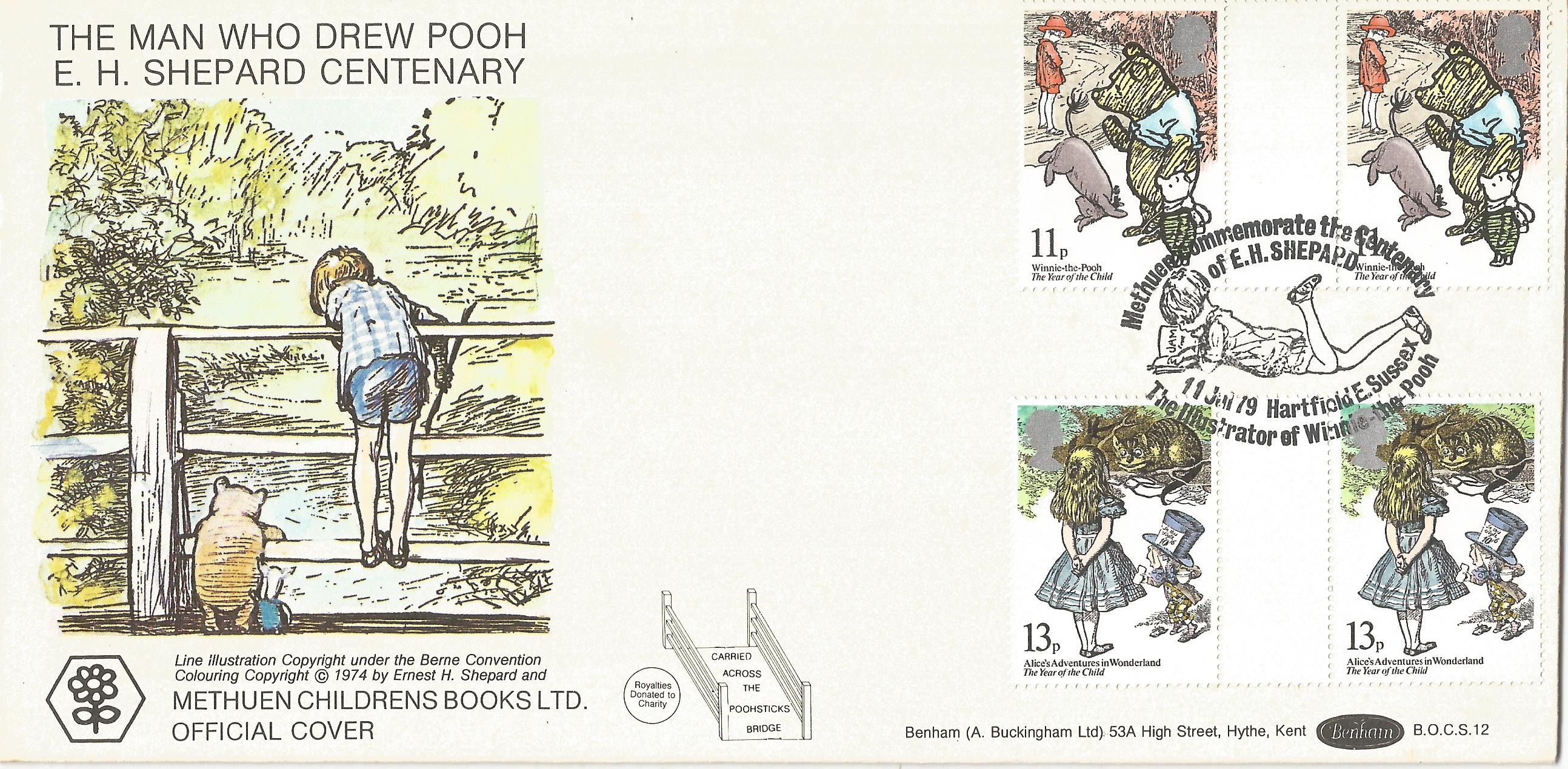Methuen commemorate the Centenary of EH Shepard The Illustrator of Winnie The Pooh Hartfield E Sussex_3902