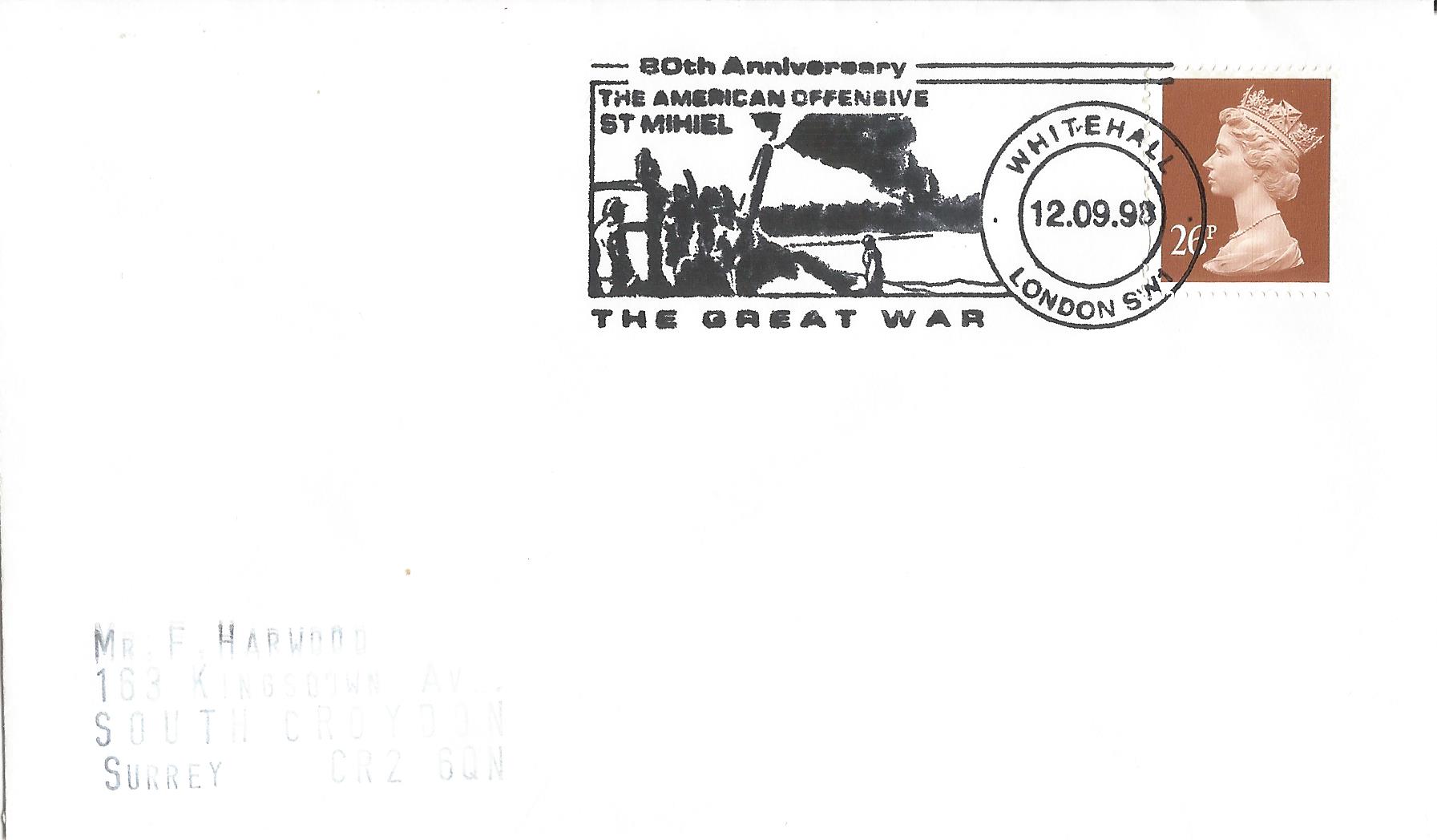 80th Anniversary the Great War The American Offensive St Mihiel Whitehall London SW1_11374