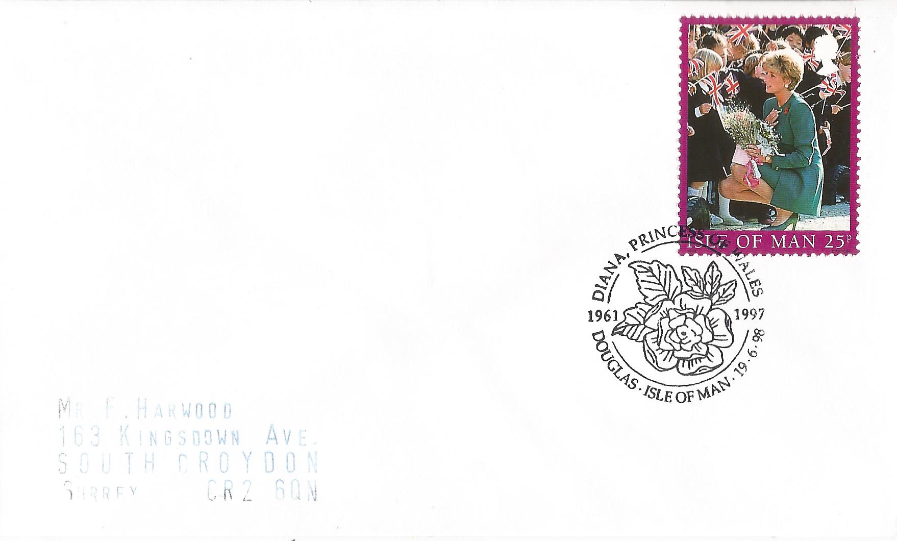Diana Princess of Wales 1961 1997 Douglas Isle of Man_M373