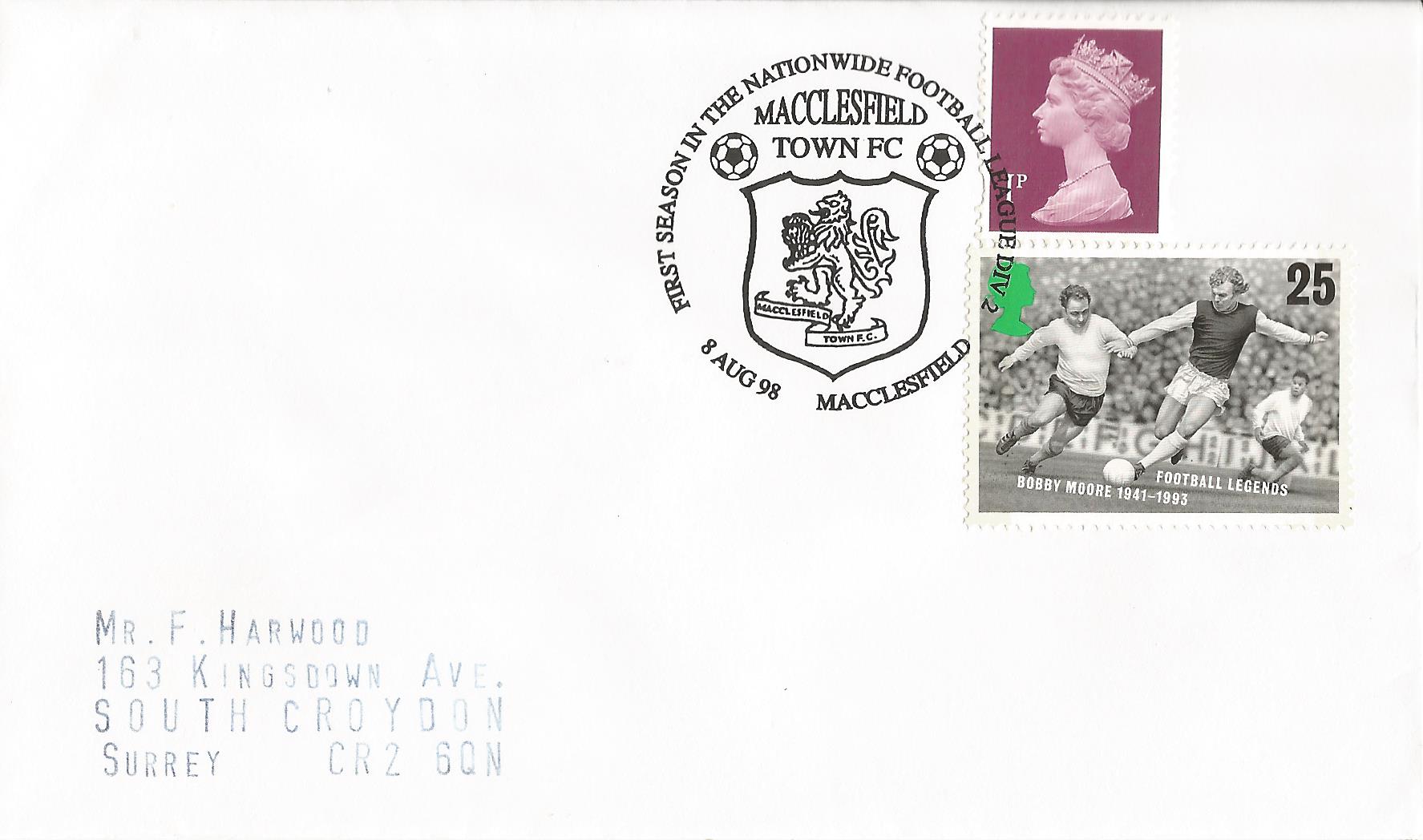 First Season in the Nationwide Football League Div 2 Macclesfield Town Macclesfield_11325