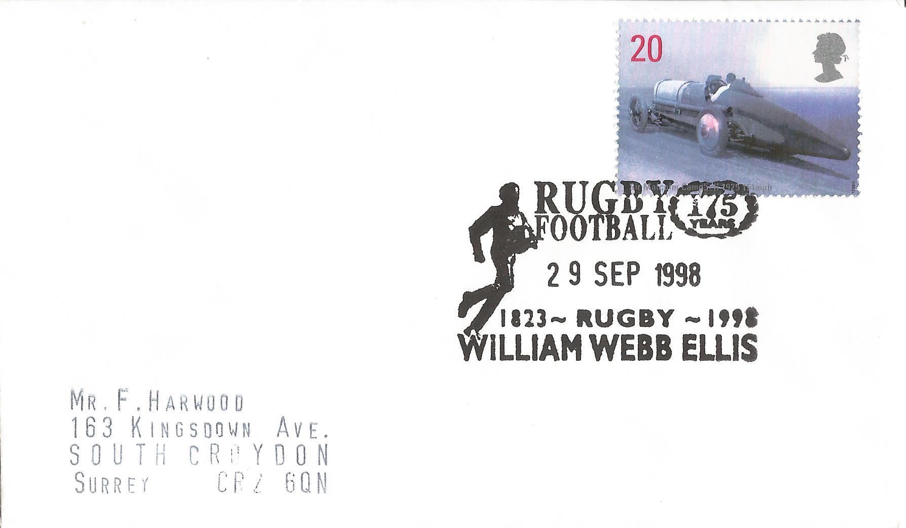 Rugby Football 175 years 1823 1998 William Webb Ellis Rugby_11422