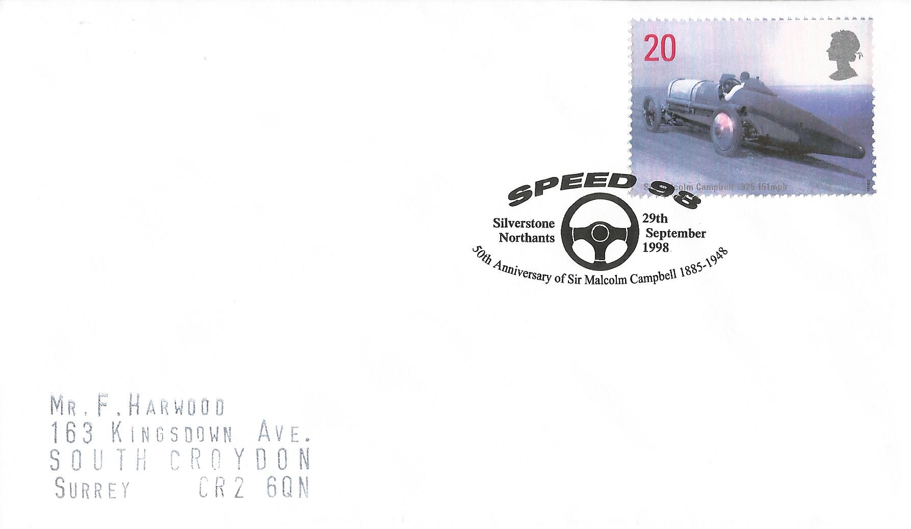 Speed 98 50th Anniversary of Sir Malcolm Campbell 1885 - 1948 Silverstone Northants_11424