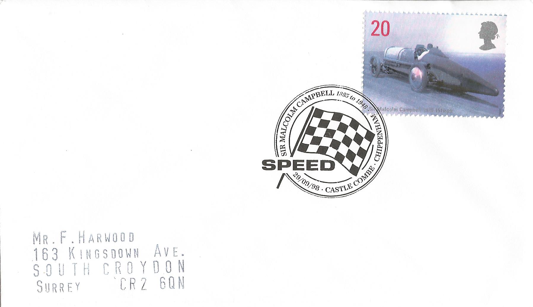 Speed Sir Malcolm Campbell 1885 to 1948 Castle Combe Chippenham_11398