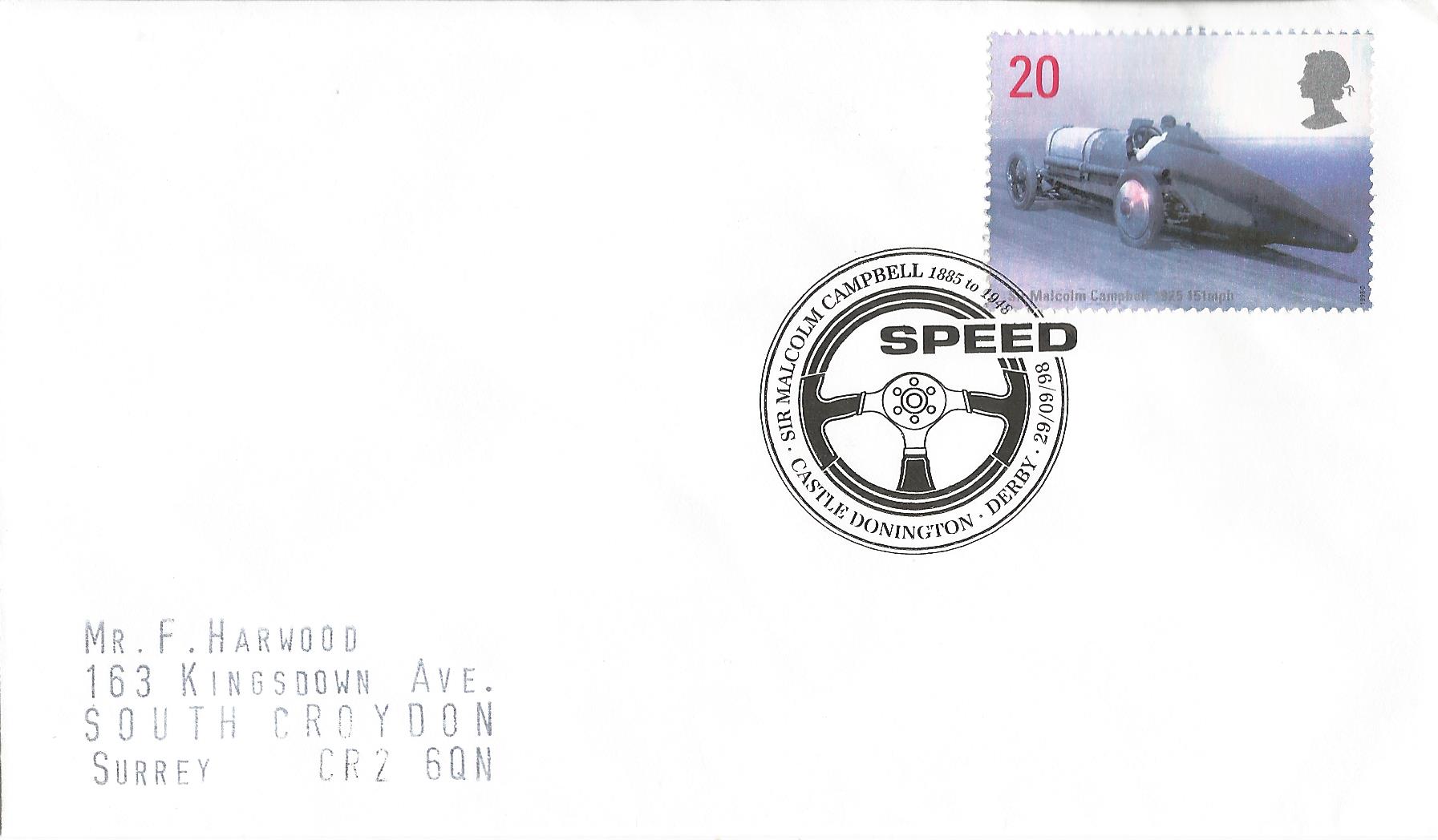 Speed Sir Malcolm Campbell 1885 to 1948 Castle Donington Derby_11399
