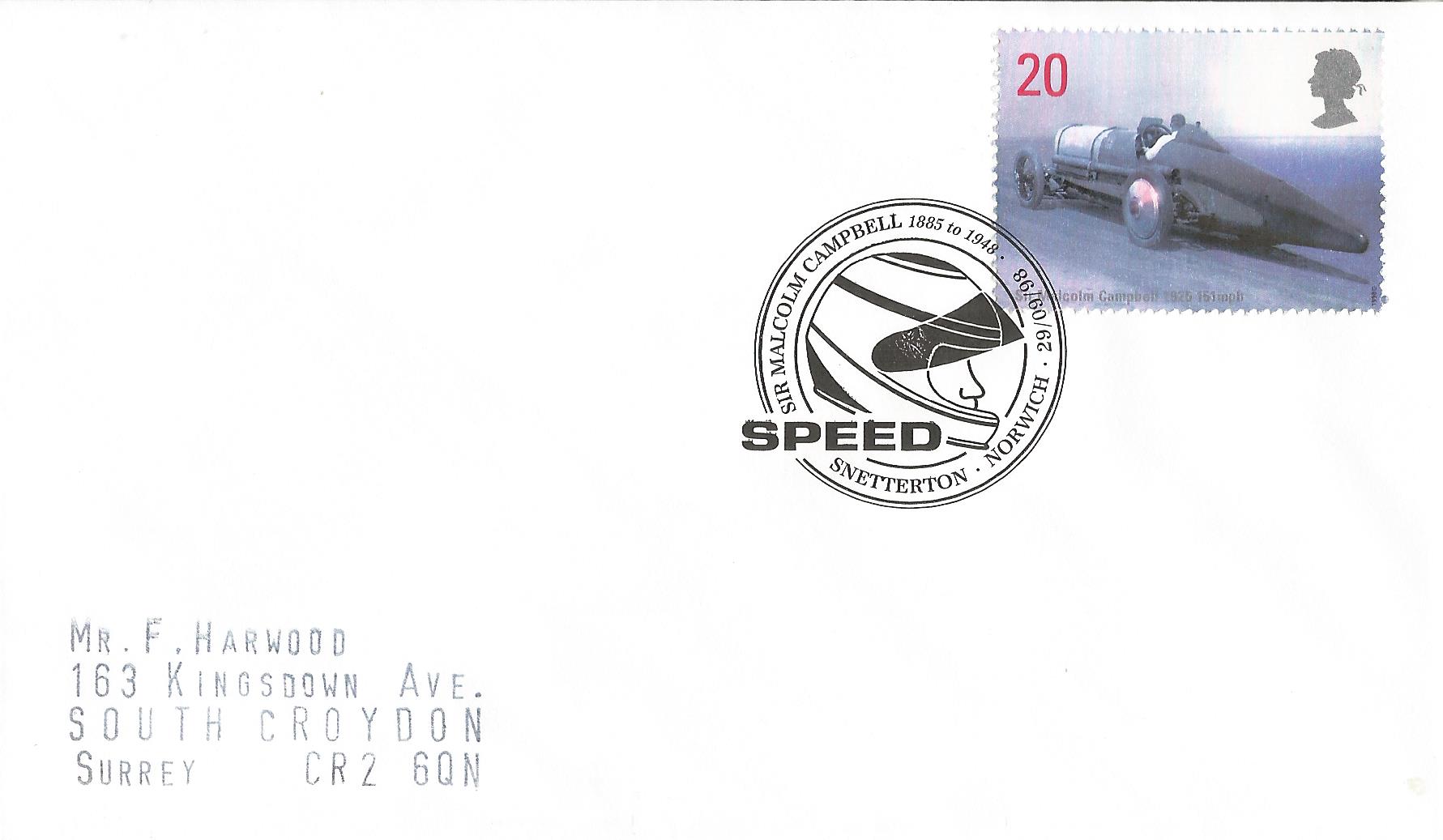 Speed Sir Malcolm Campbell 1885 to 1948 Snetterton Norwich_11401