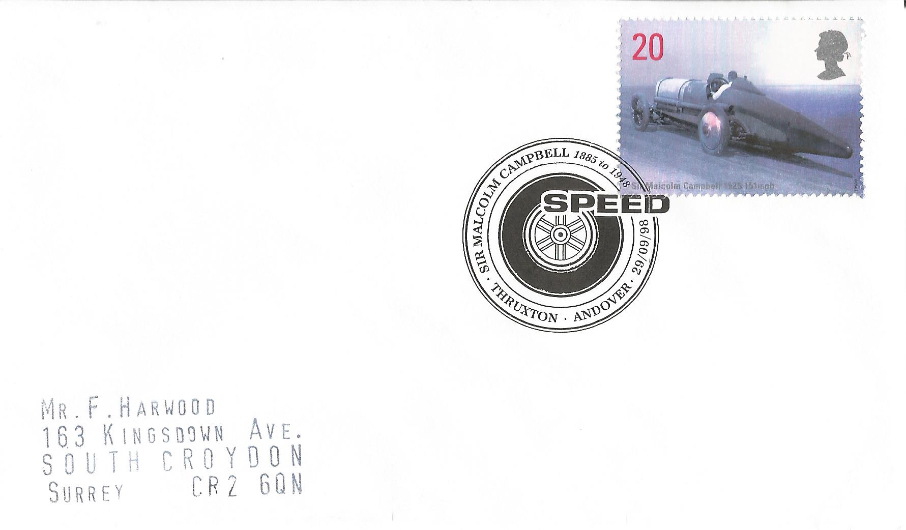 Speed Sir Malcolm Campbell 1885 to 1948 Thruxton Andover_11402