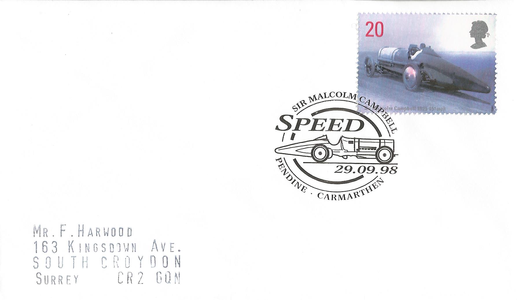 Speed Sir Malcolm Campbell Pendine Carmarthen_11420
