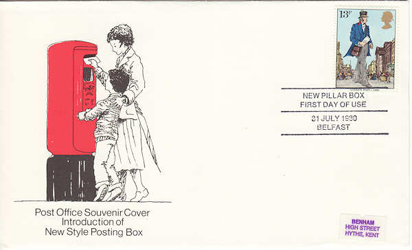 New Pillar Box First day of Use Belfast_4344