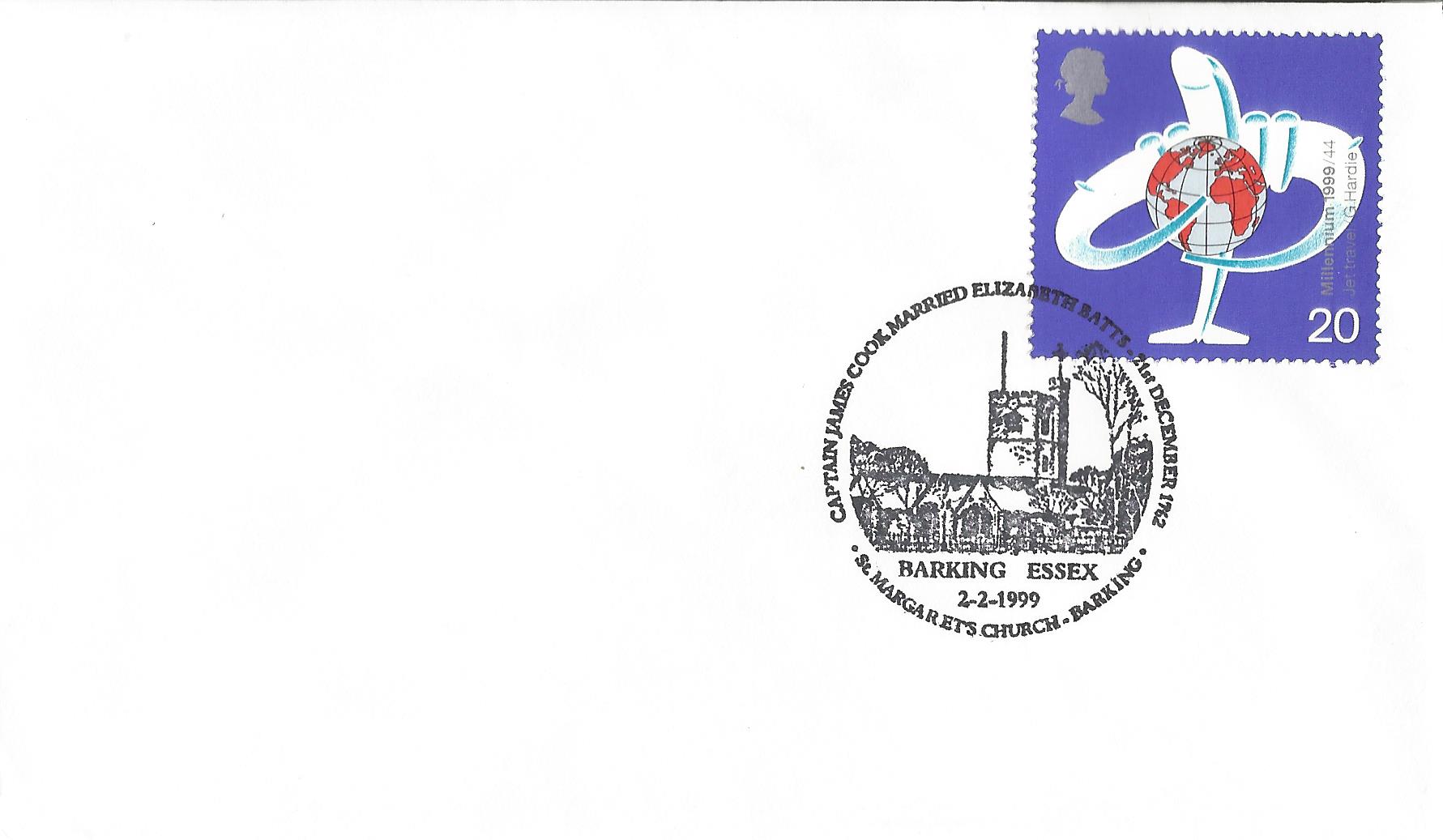 Captain James Cook Married Elizabeth Batts St Margarets Church Barking Essex_11586