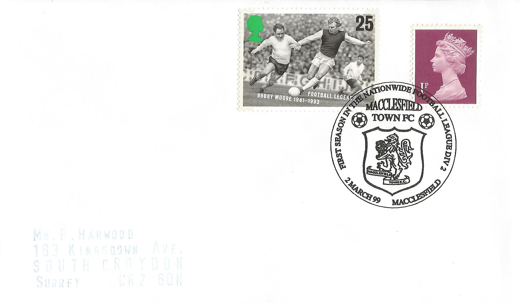 First Season in The Nationwide Football League Div 2 Macclesfield Town FC Macclesfield_11673