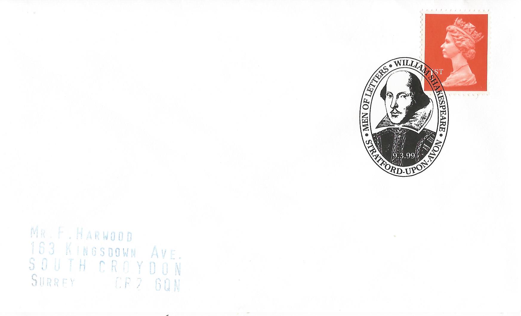 Men of Letters William Shakespeare Startford upon Avon_11693