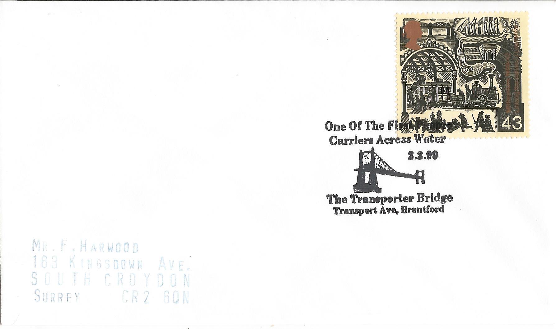 One of the First People Carriers Across Water The Transport Bridge Transport Avenue Brentford_11590