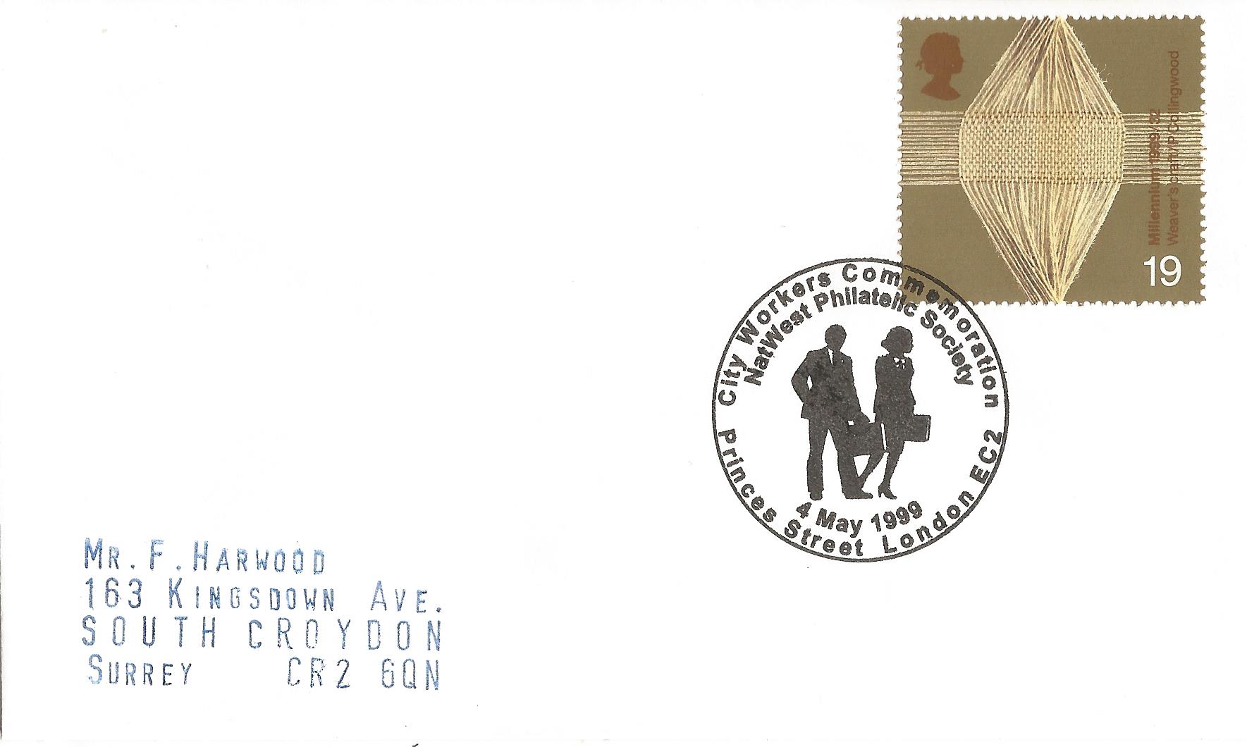 City Workers Commemoration NatWest Philatelic Society Princess Street London EC2_11762