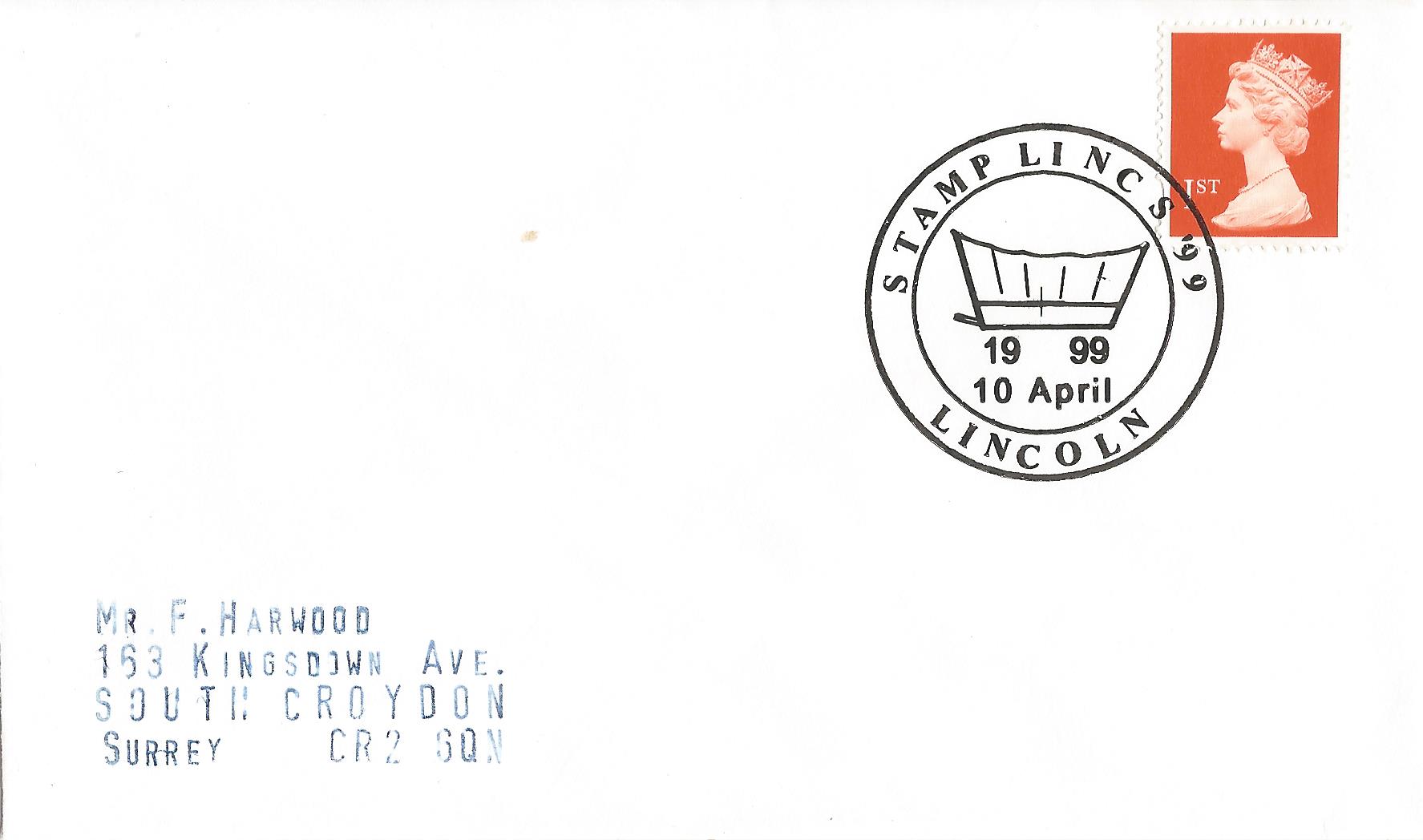 Stamp Lincs'99 Lincoln_11738