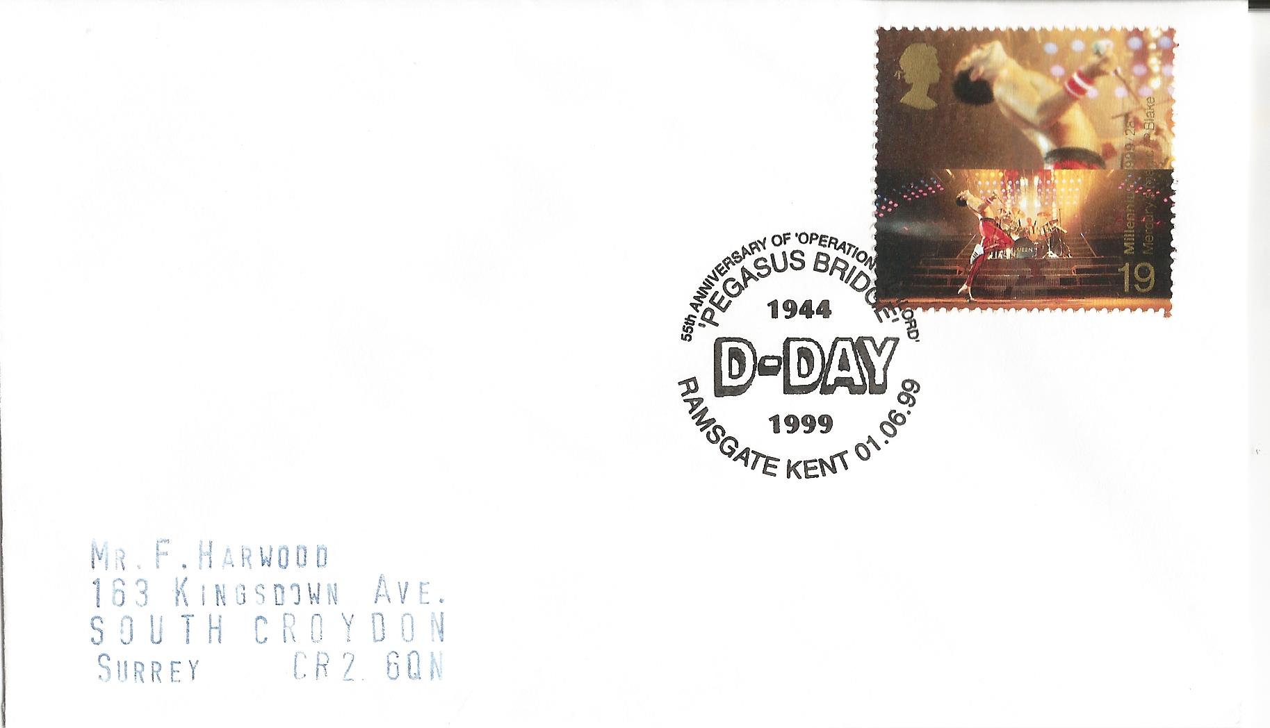 55th Anniversary of Operation Overlord Pegasus Bridge 1944 D-Day 1999 Ramsgate Kent_11864