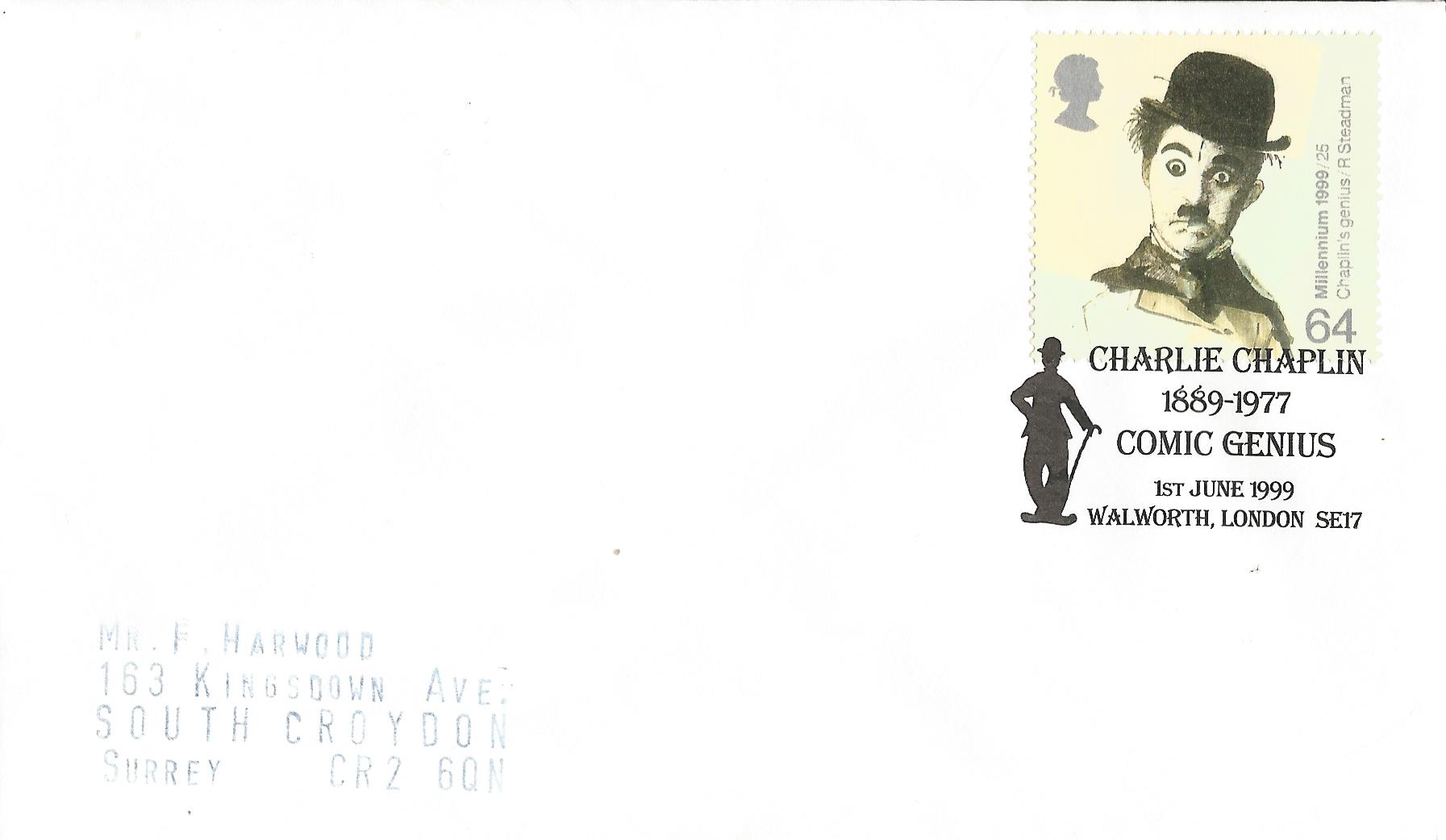 Charlie Chaplin 1889-1977 Comic Genius Walworth London SE17_11840
