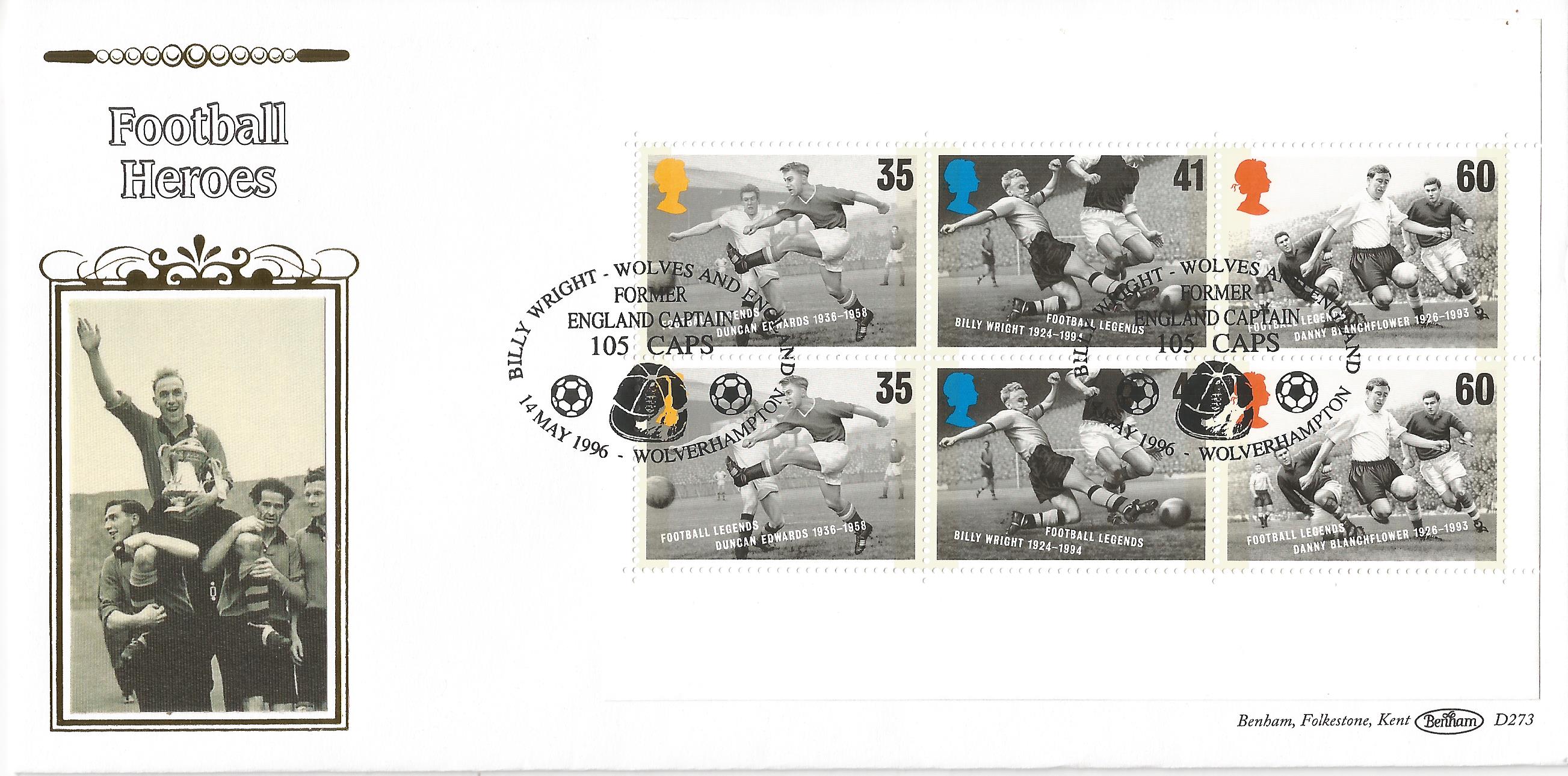 Billy Wright Wolves and England Former England Captain 105 Caps Wolverhampton_10060