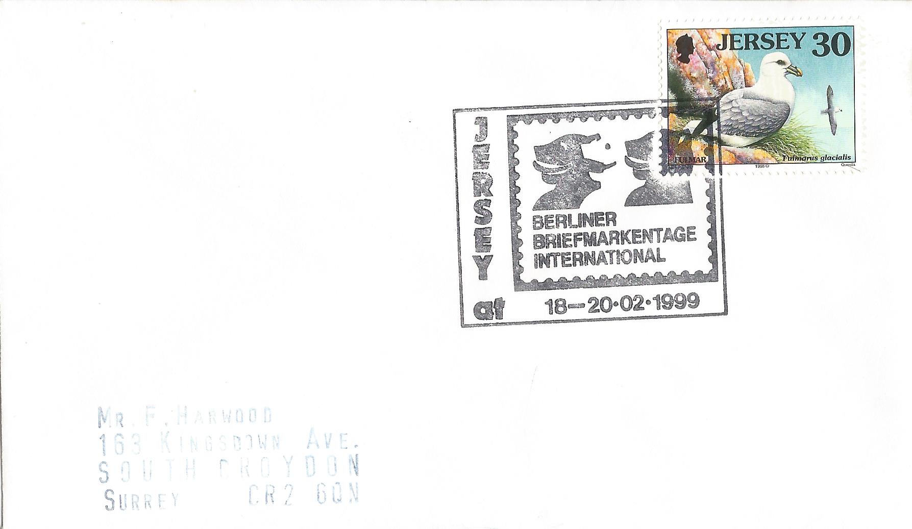 Berliner Briefmarkentage International Jersey_J270