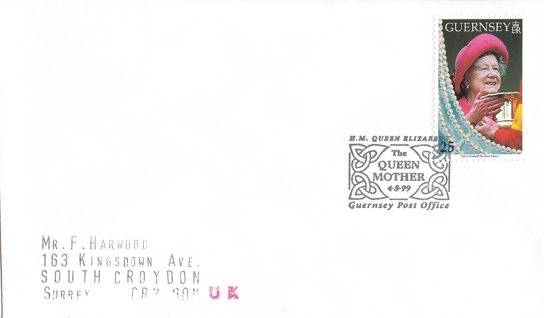 H M Queen Elizabeth The Queen Mother Guernsey Post Office_G162