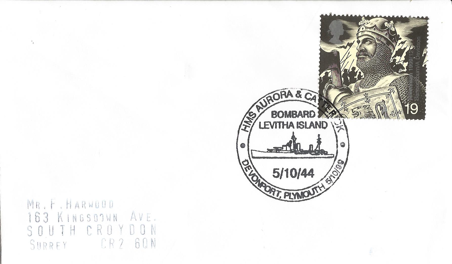 HMS Aurora & Catterick Bombard Levitha Island Devonport Plymouth_12146