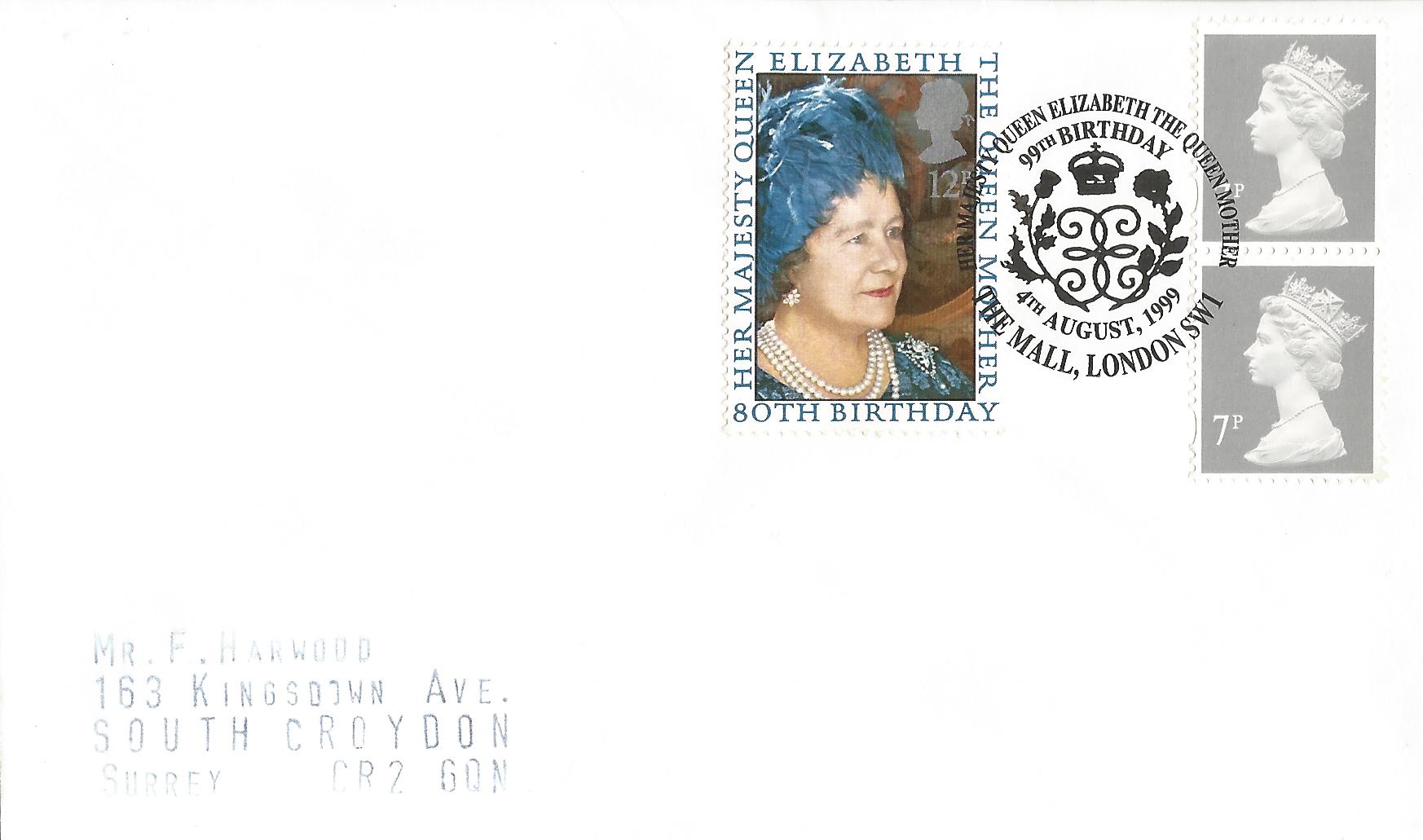 Her Majesty Queen Elizabeth The Queen Mother 99th Birthday The Mall London SW1_12019