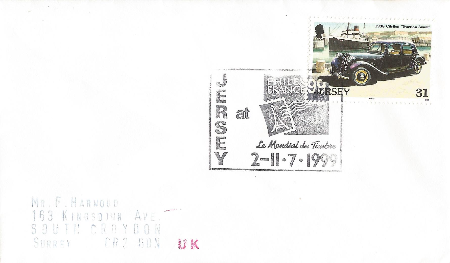 Jersey at Philex France '99 Le Mondial du Timbre_J274