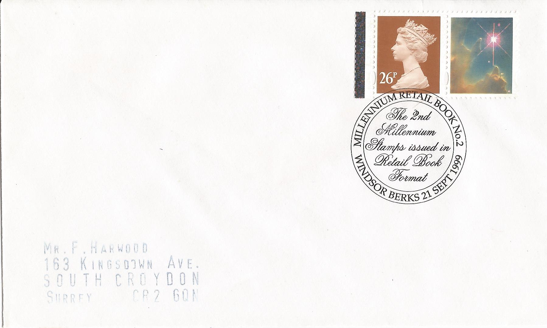Millennium Retail Book No2 The 2nd Millennium Stamps issued in Retail Book Format Windsor Berks_12102