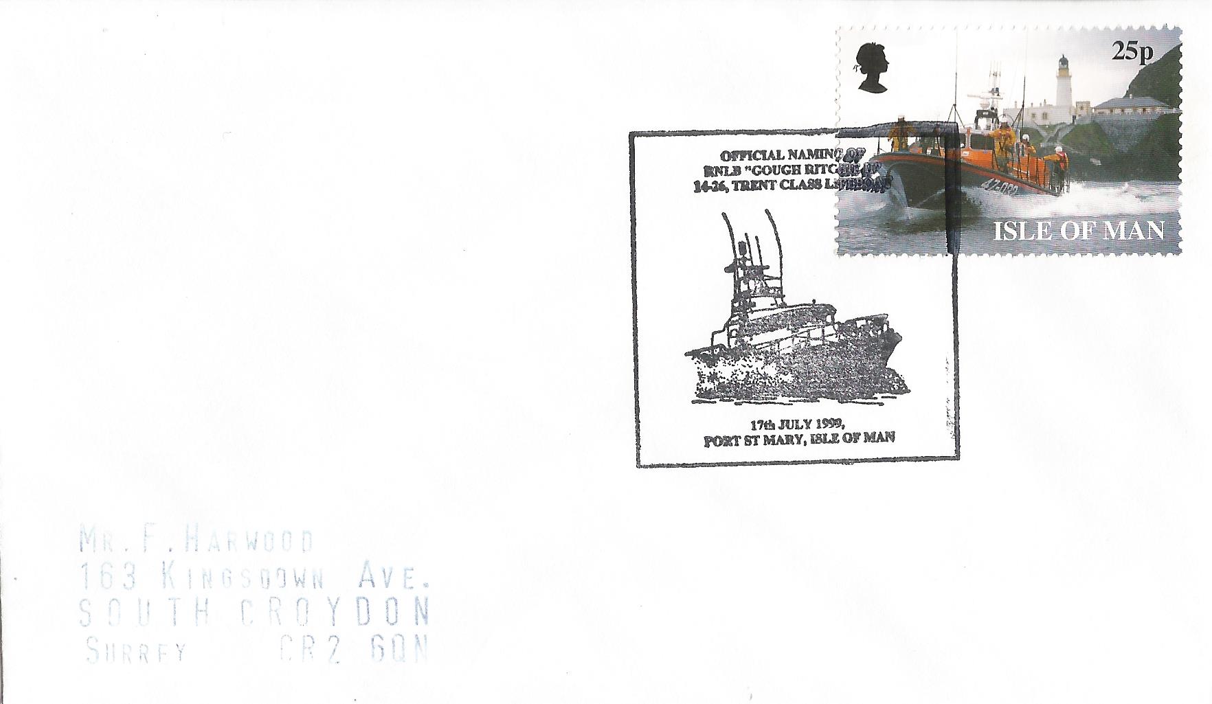 Official Naming of RNLB Gough Ritchie II 14 - 26 Trent Class Lifeboat Port St Mary  Isle of Man_M399