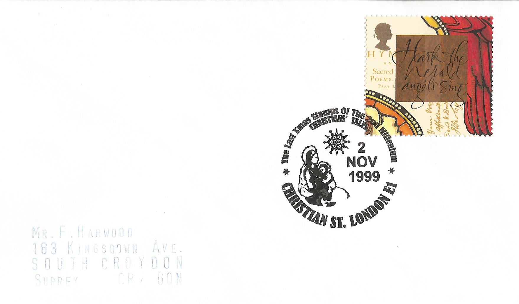 The Last Christmas Stamps of The 2nd Millennium Christians Tales Christian Street London E1_12182