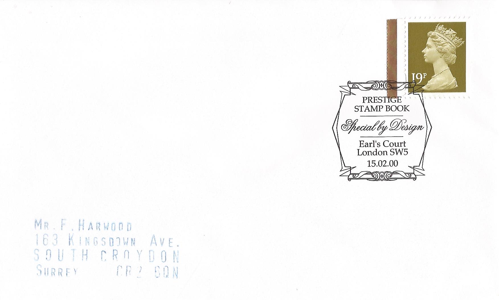 Prestige Stamp Book Special by Design Earl's Court London SW5_12428