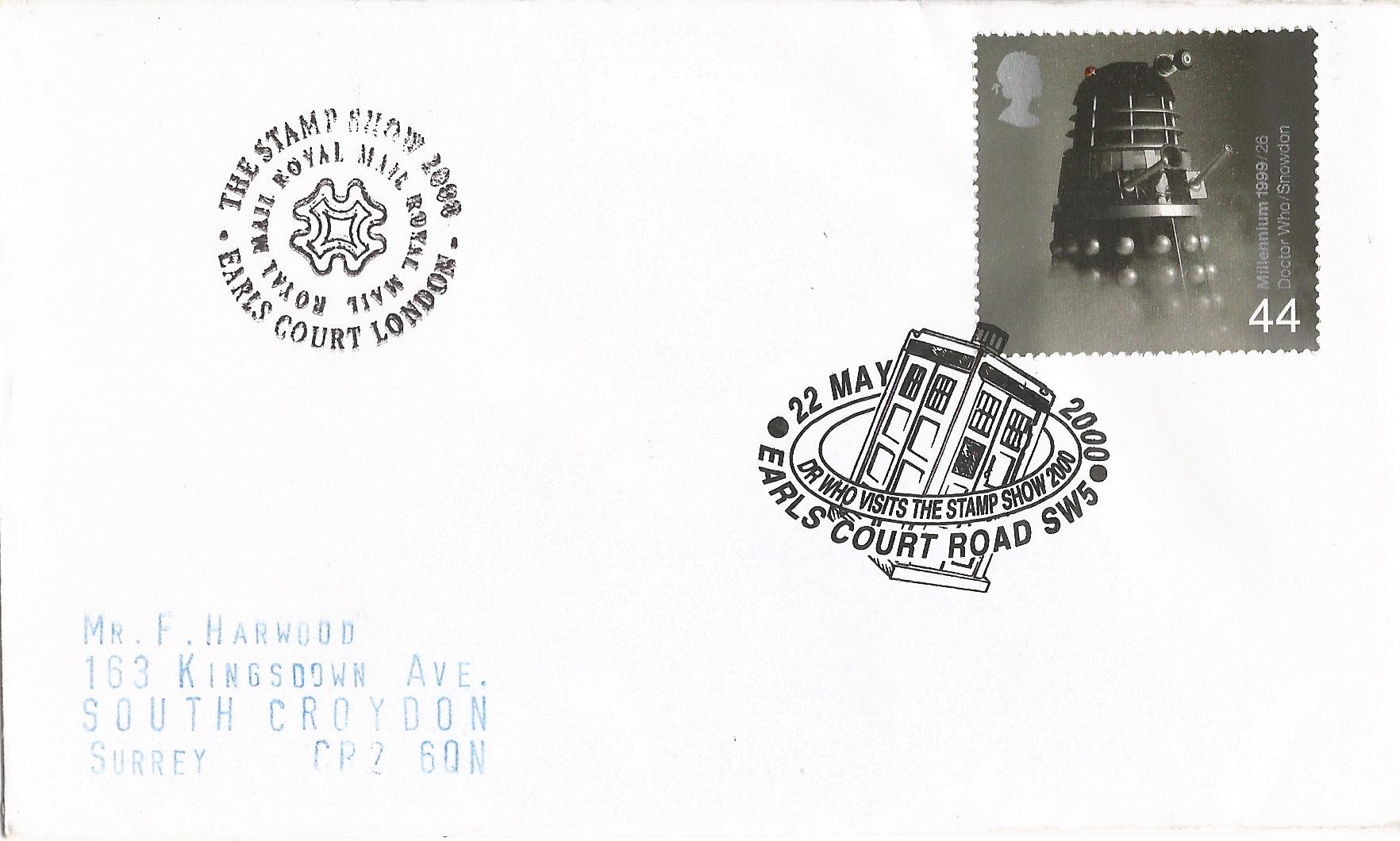 Dr Who Visits the Stamp Show 2000 Earl's Court Road SW5_12602