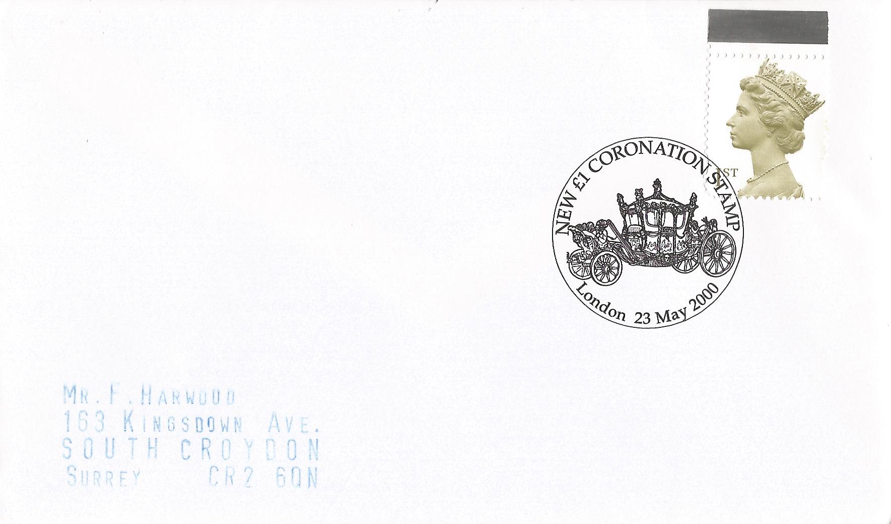 New £1 Coronation Stamp London_12627